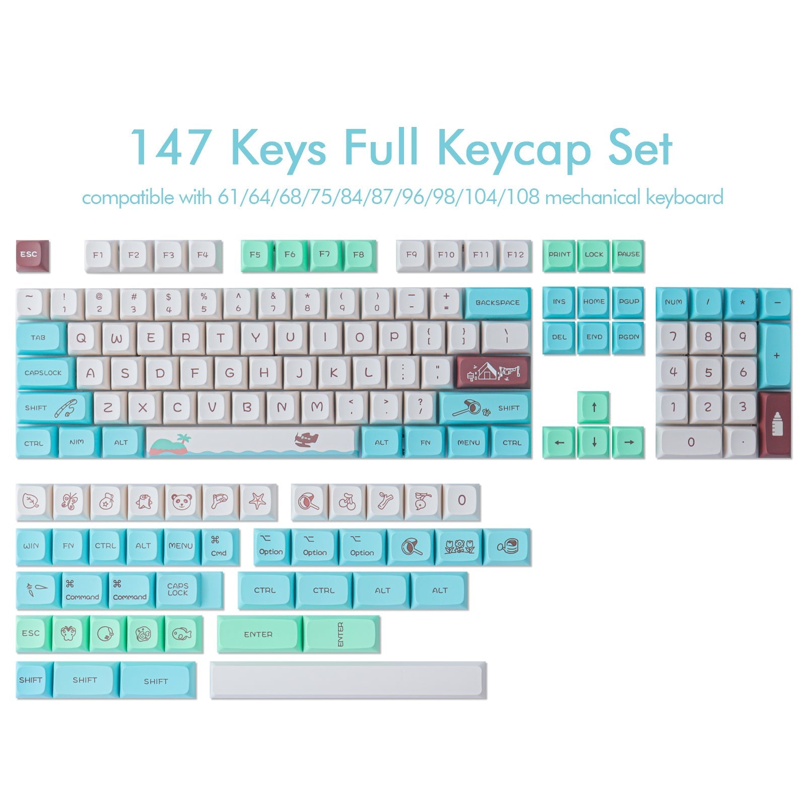 Animal Crossing Keycaps Turn Keyboards Into Playful Islands