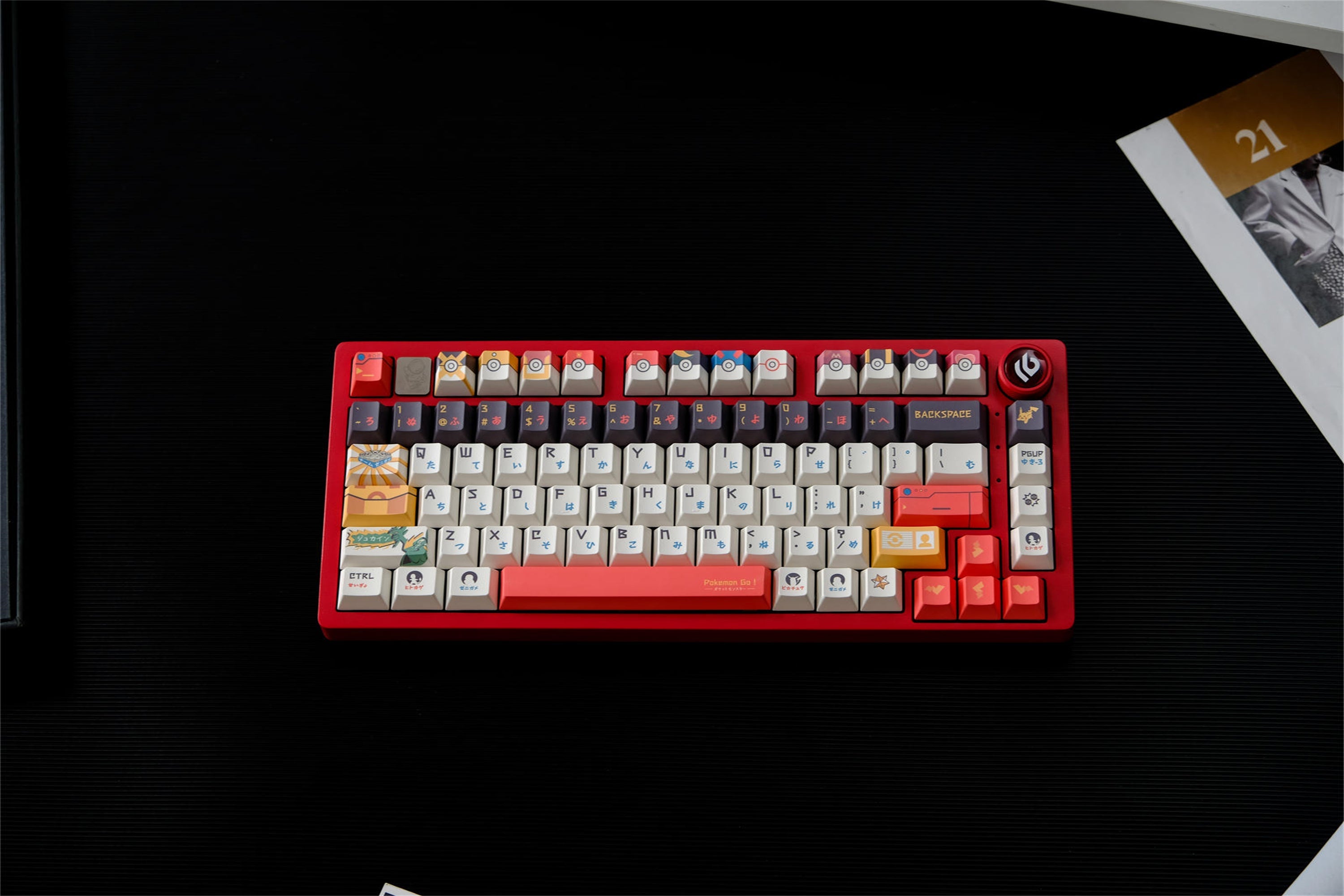 Pokémon joorkey keycaps surprise the custom scene