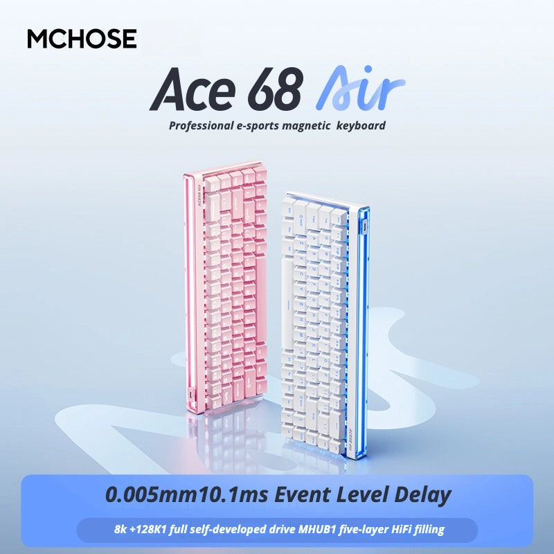 Magnetic Keyboard:Is MCHOSEAce 68 Air Worth It in 2025