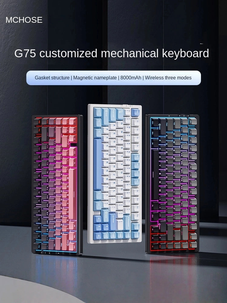 MCHOSE G75 Pro Mechanical Keyboard Magic for Modern Workspaces
