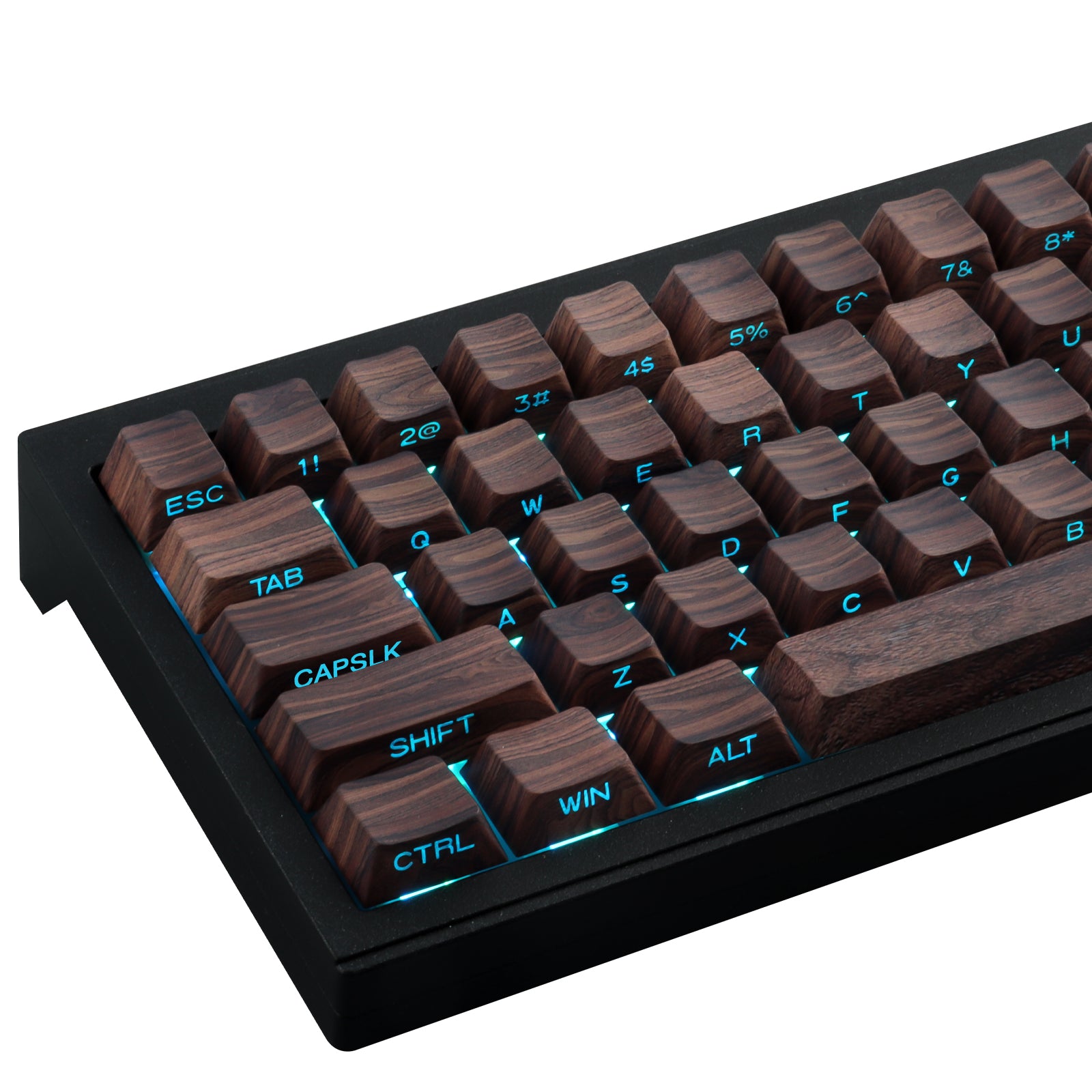 Wood Grain Side light keycaps - joorkey