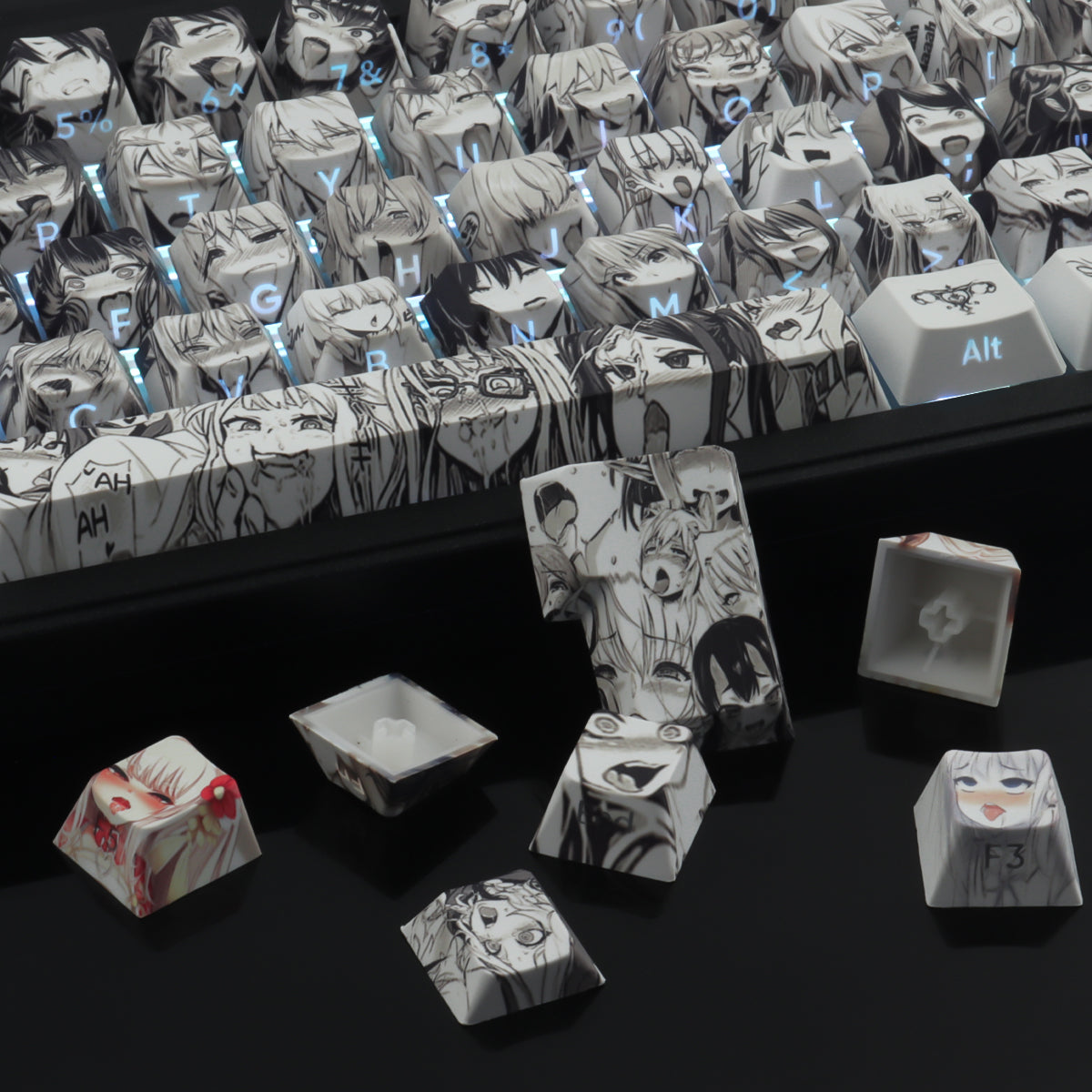 Ahego Side light keycaps - joorkey