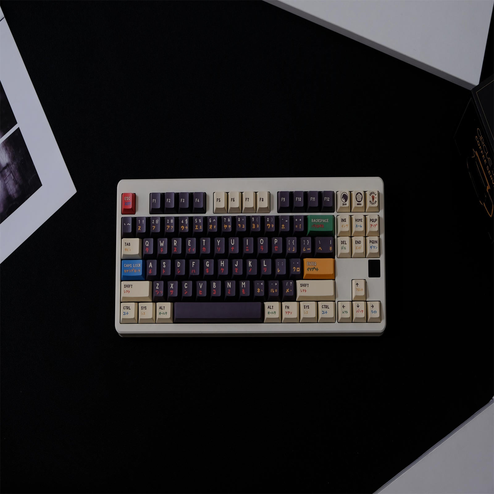 Godzilla CHERRY keycaps - joorkey