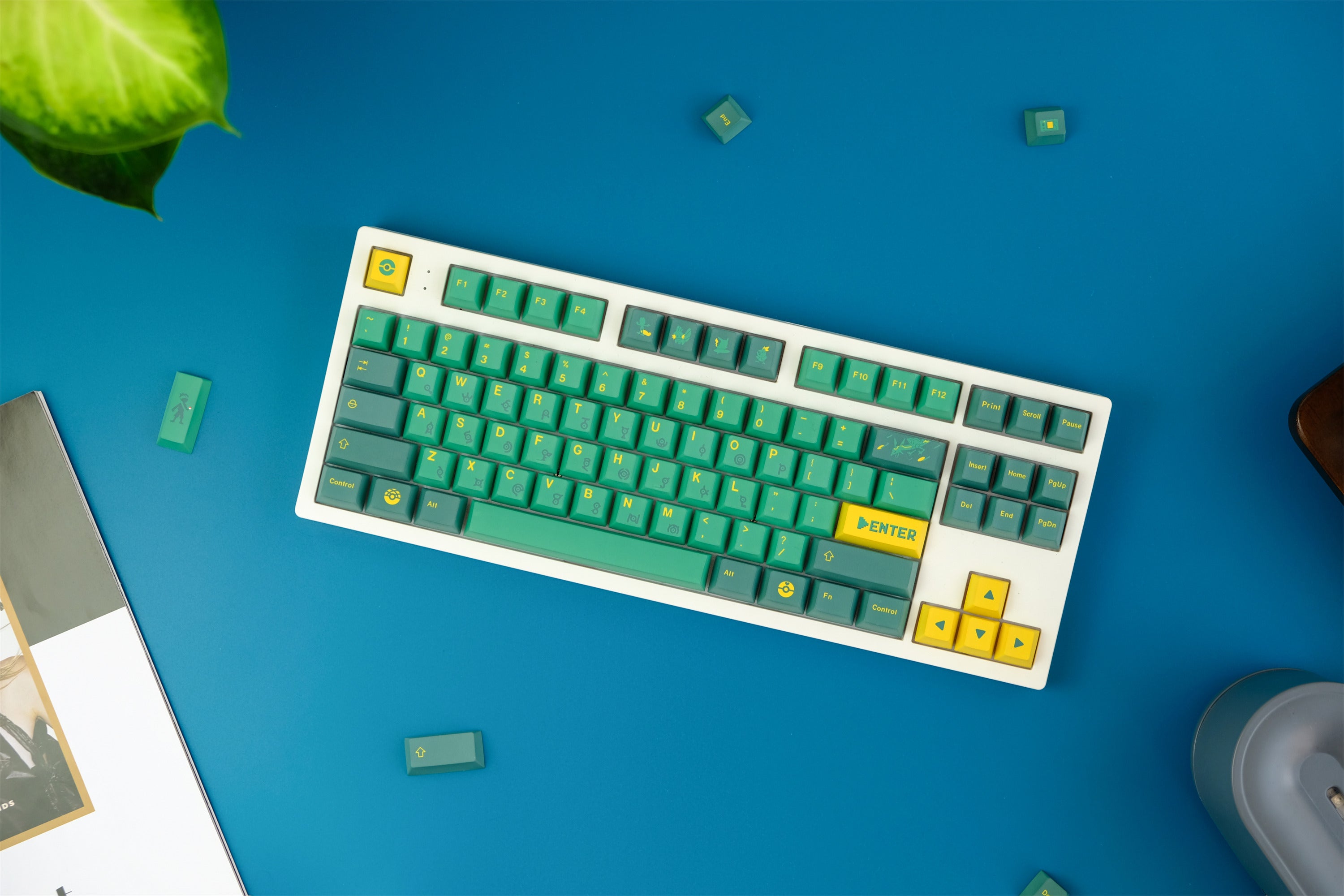 Emerald Keycaps