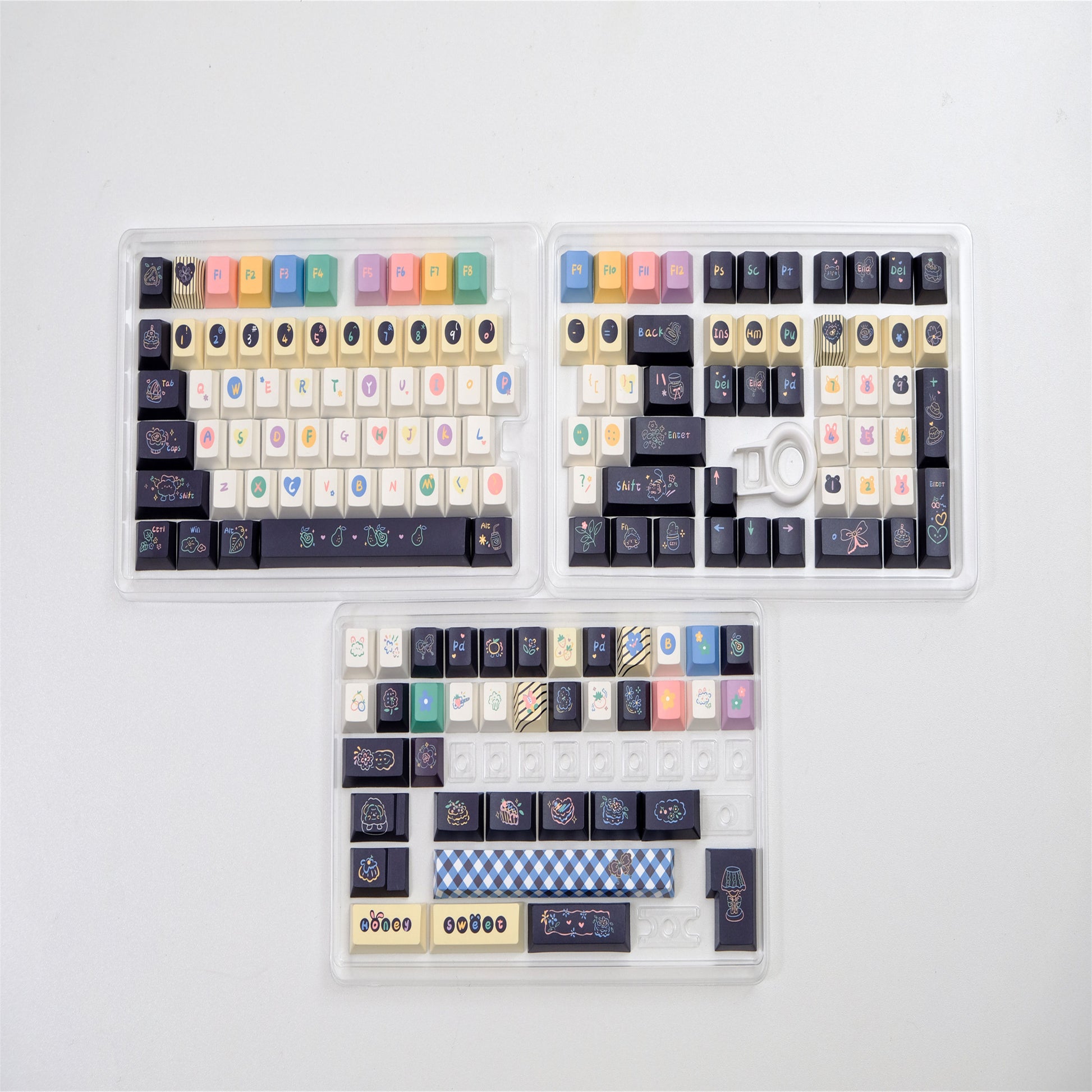 Sweet Cheese Ice Cream keycaps - joorkey