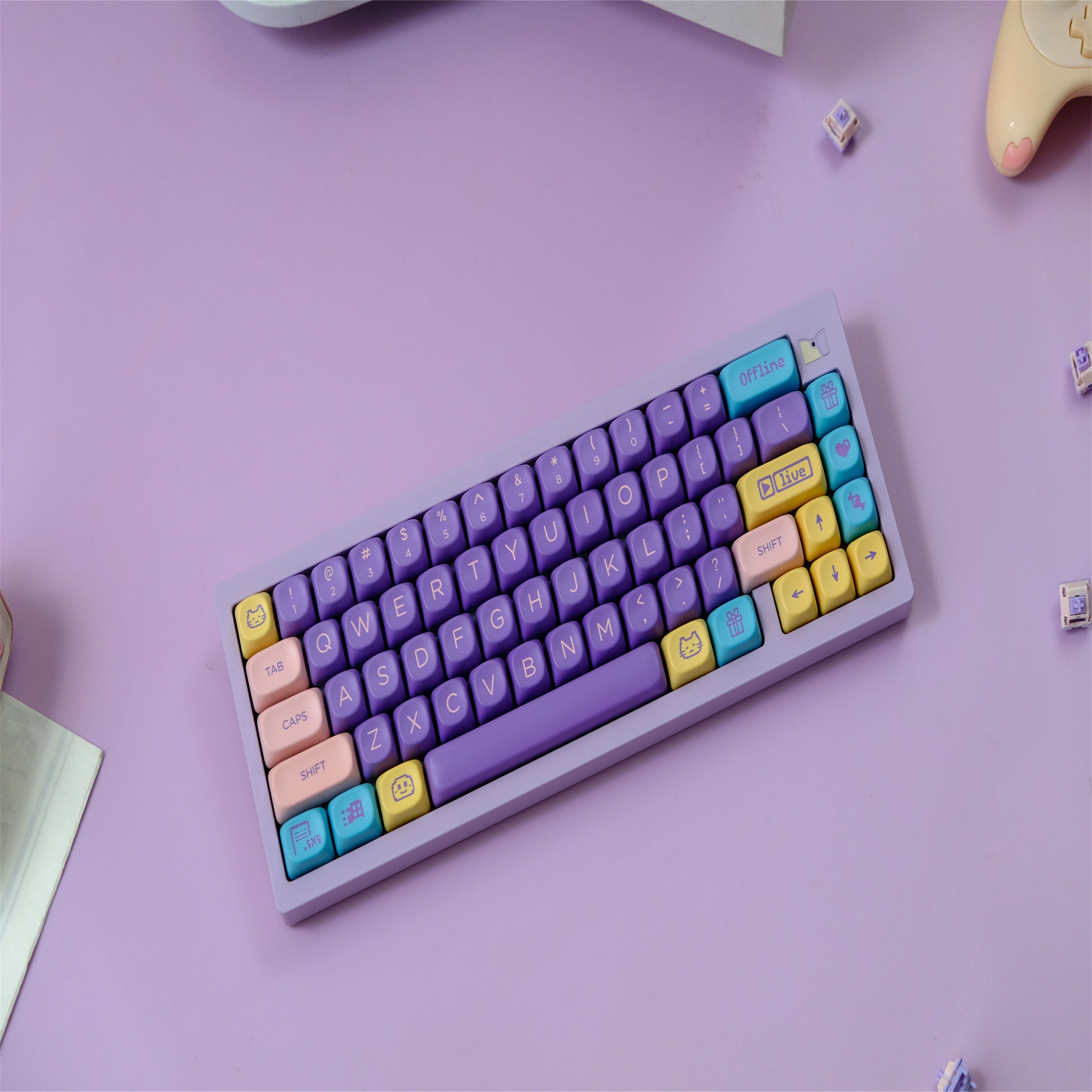 Assorted Candies MOA Keycaps - joorkey