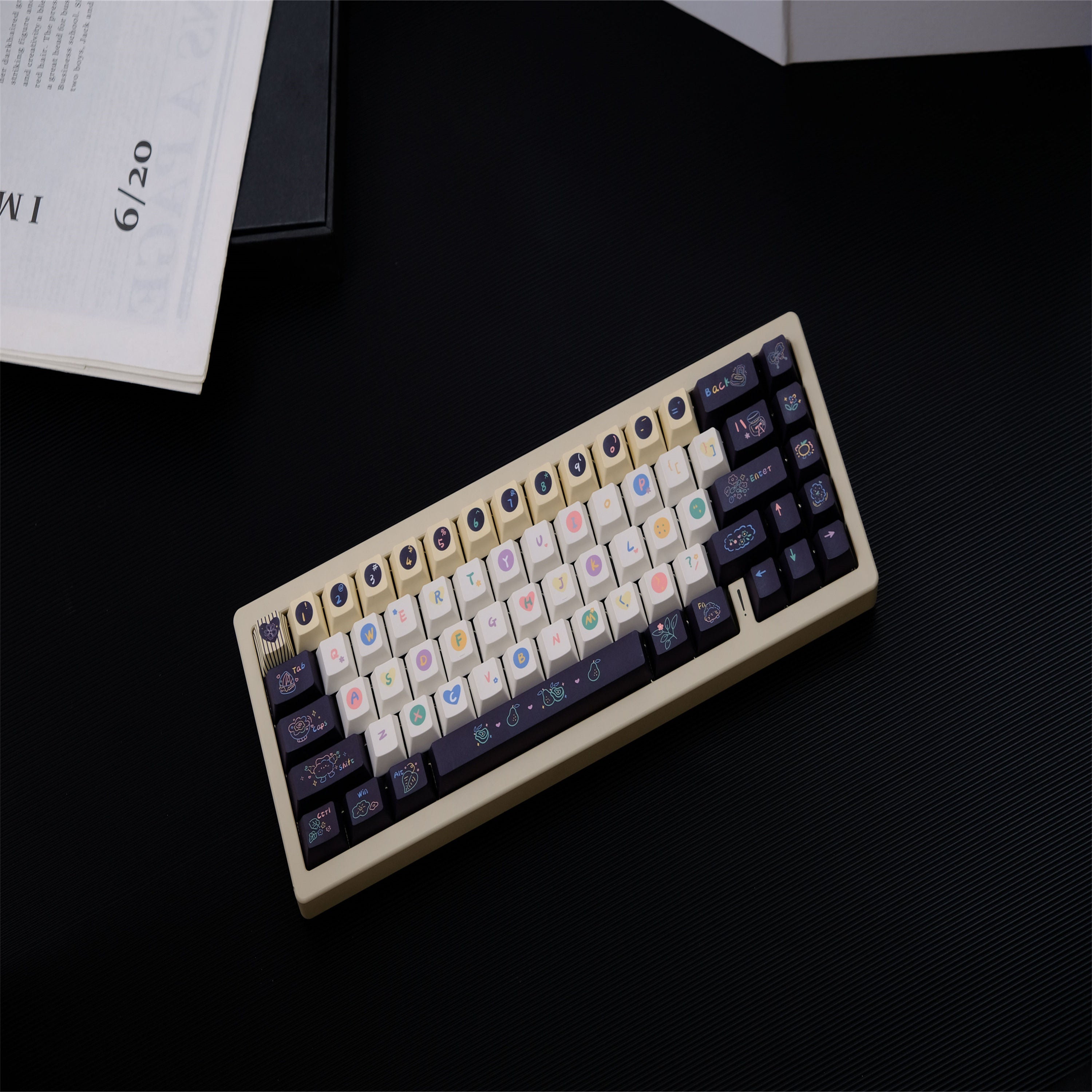 Sweet Cheese Ice Cream keycaps - joorkey