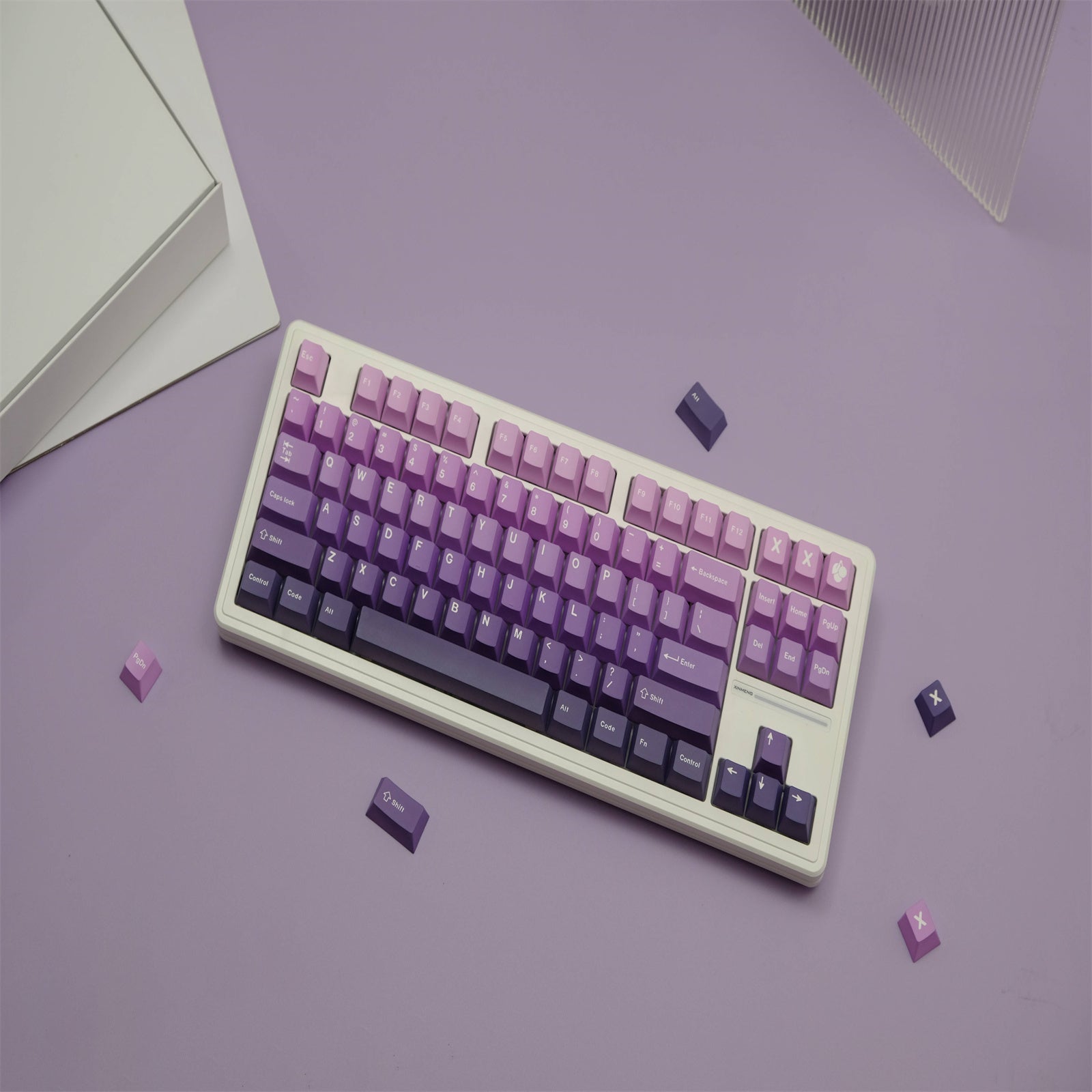 Violet Gradient keycaps - joorkey