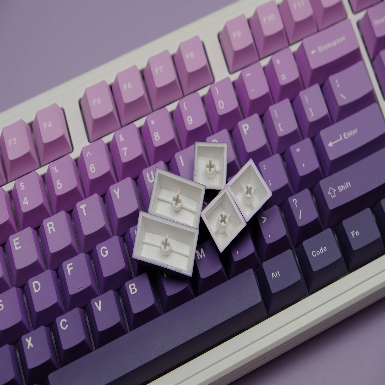 Violet Gradient keycaps - joorkey