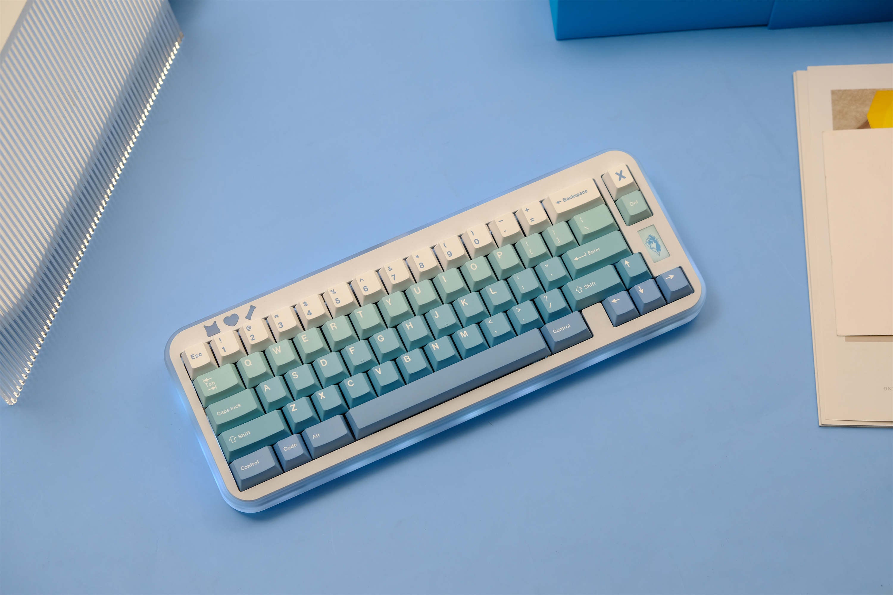 Snow Gradient keycaps - joorkey