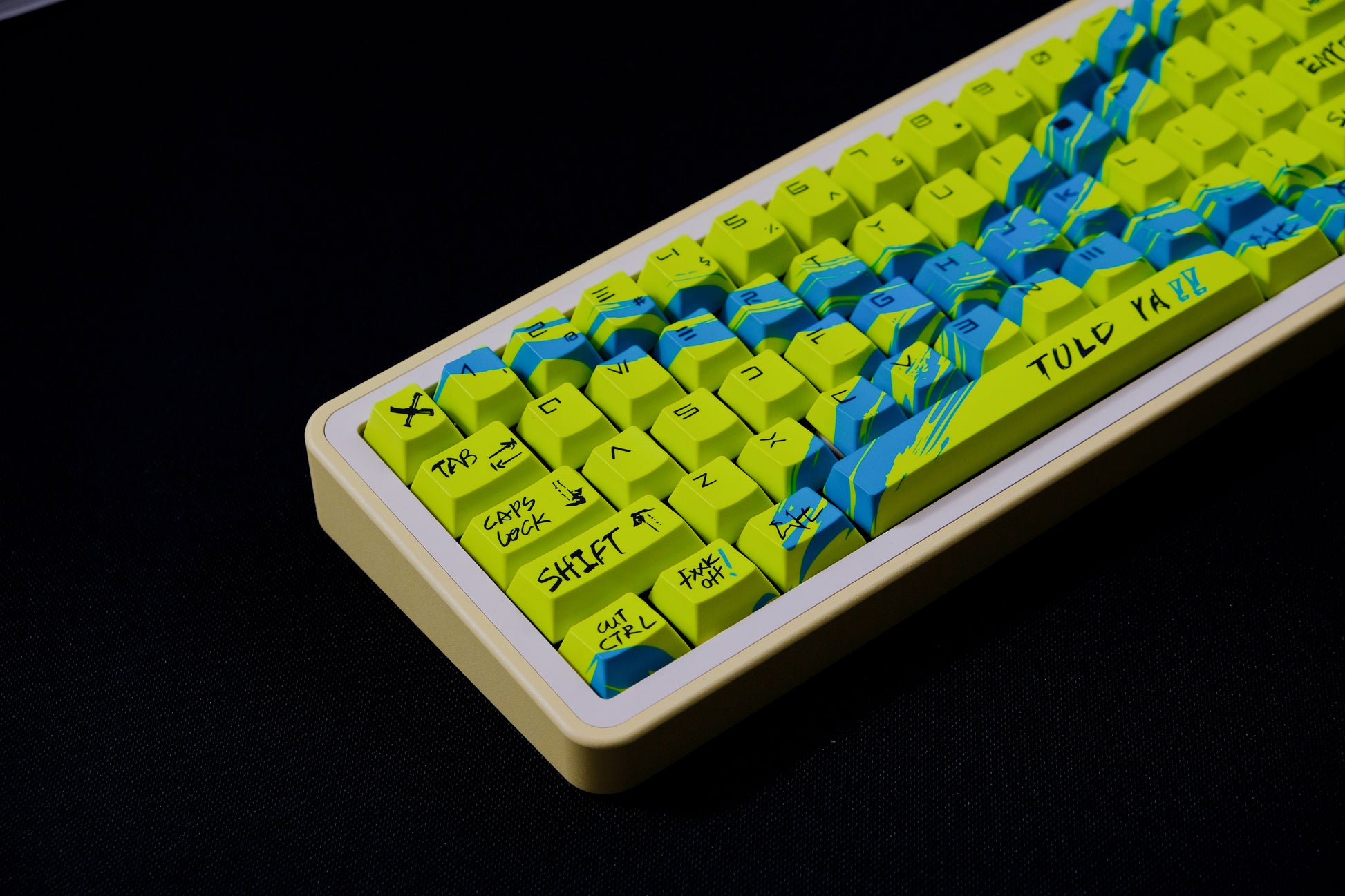 Against invalid Yellow Blue keycaps - joorkey