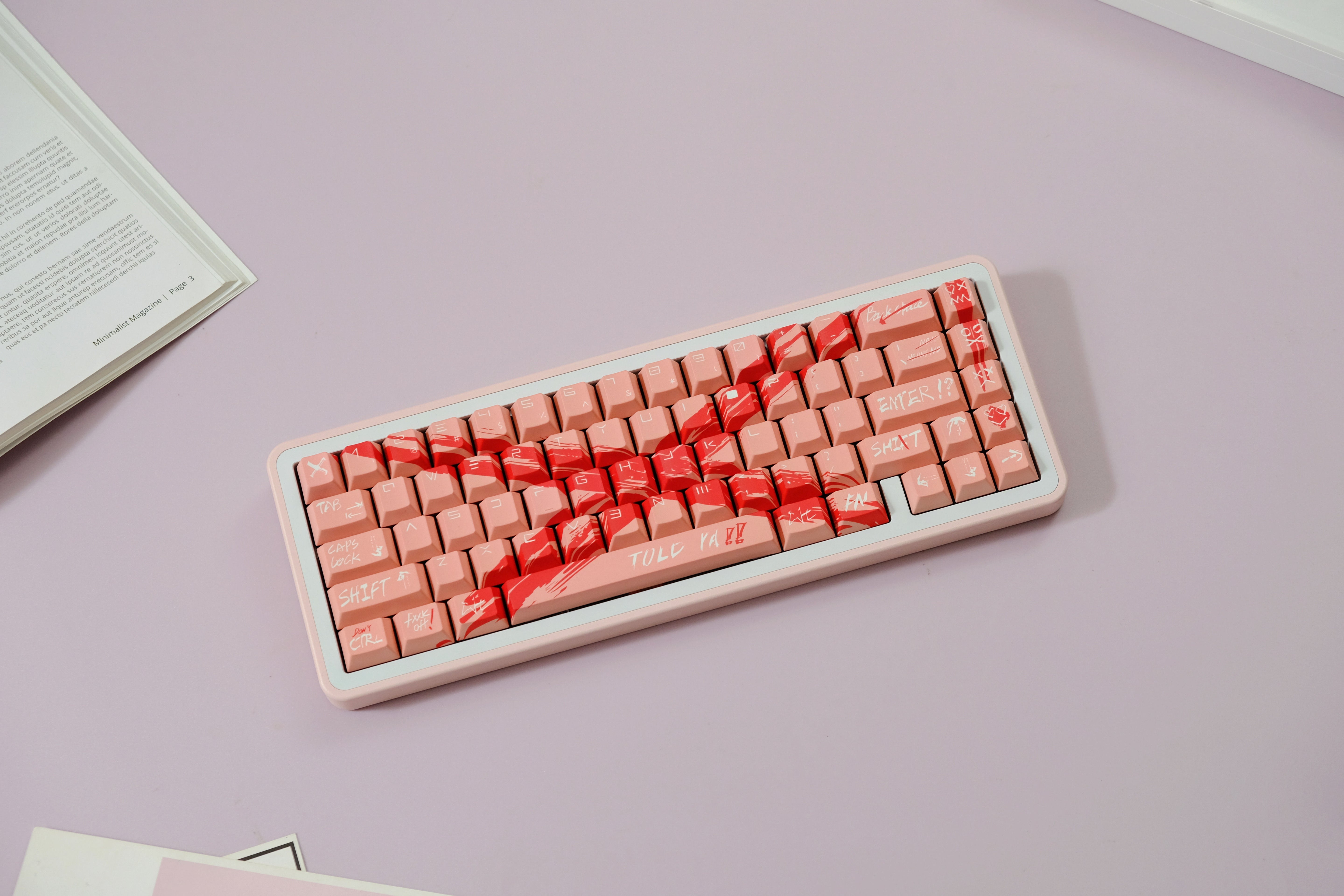Against invalid Pink keycaps - joorkey
