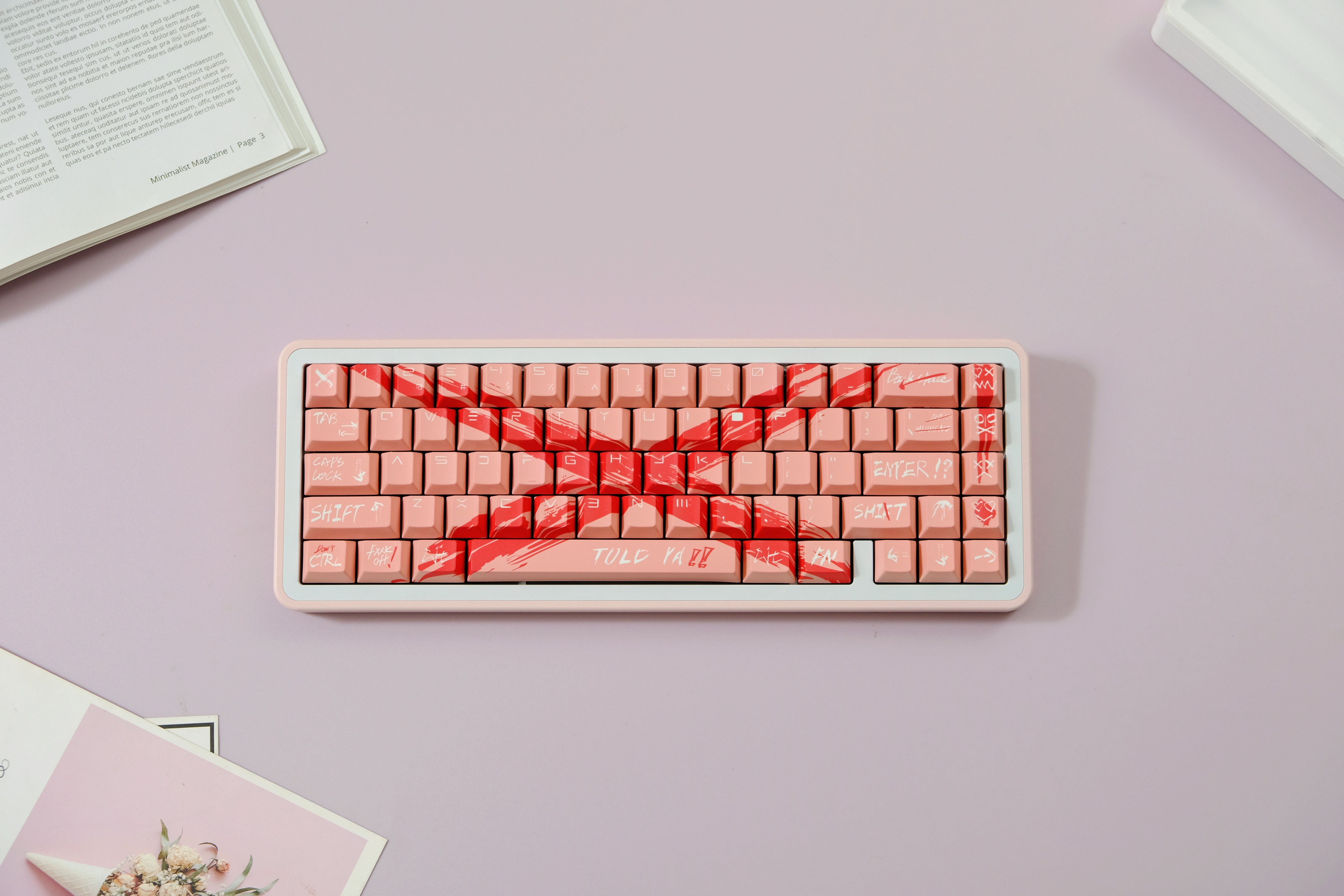 Against invalid Pink keycaps - joorkey