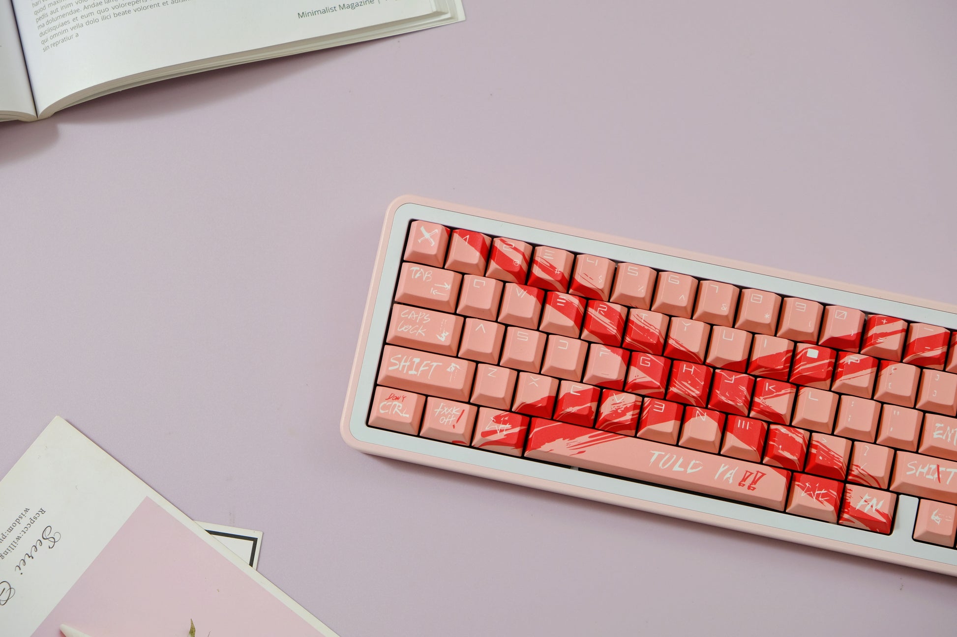 Against invalid Pink keycaps - joorkey