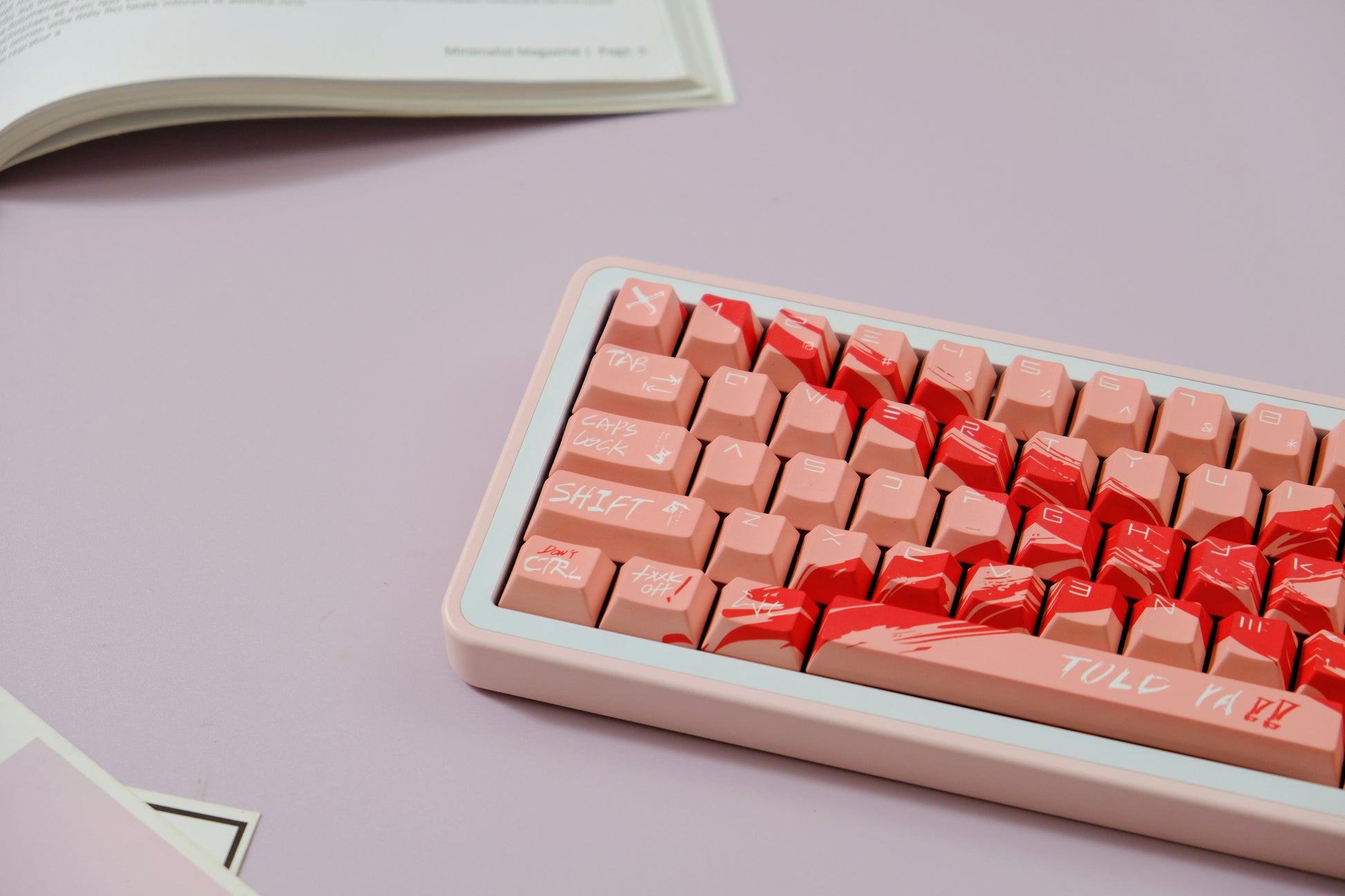 Against invalid Pink keycaps - joorkey