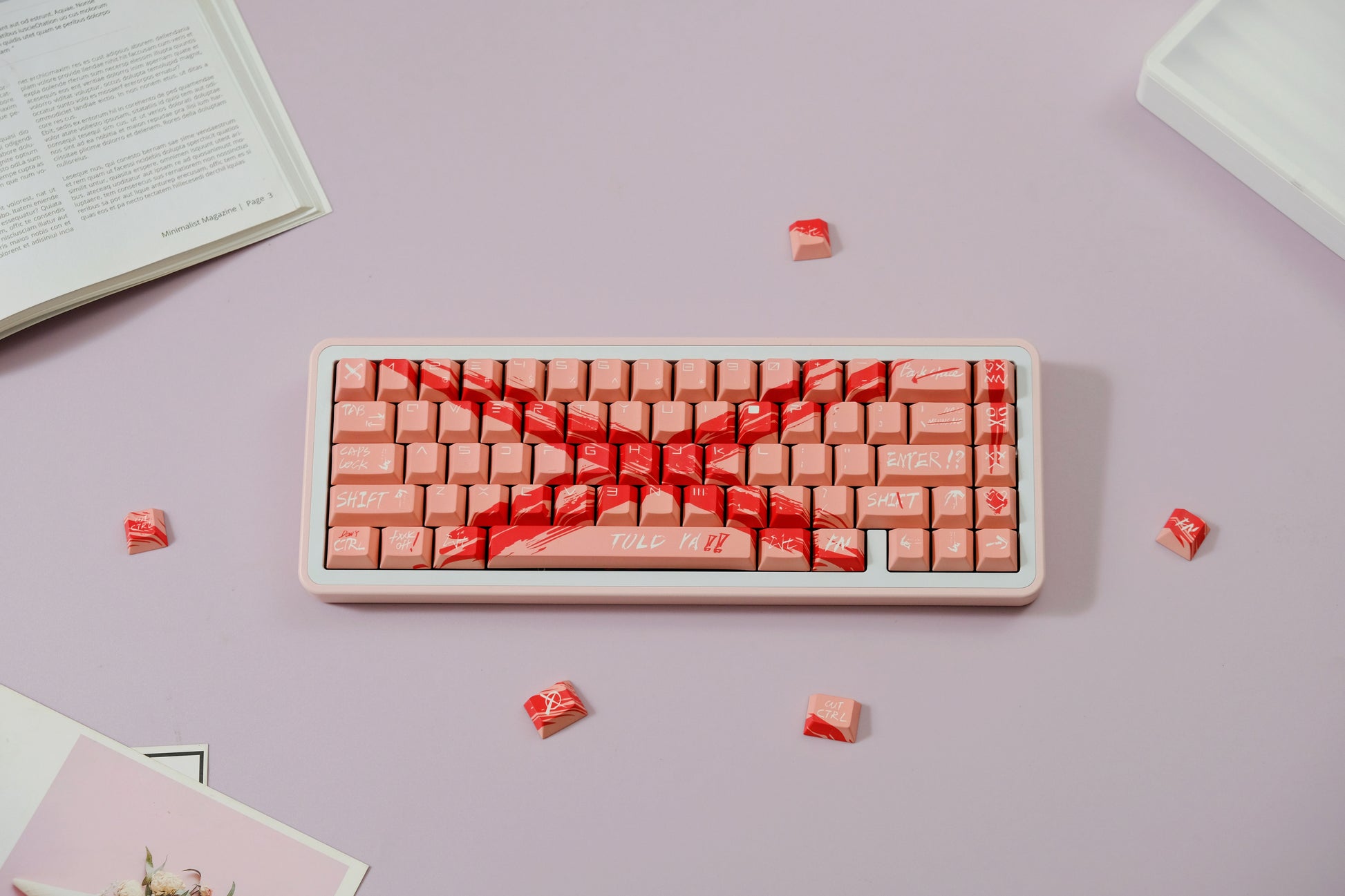 Against invalid Pink keycaps - joorkey