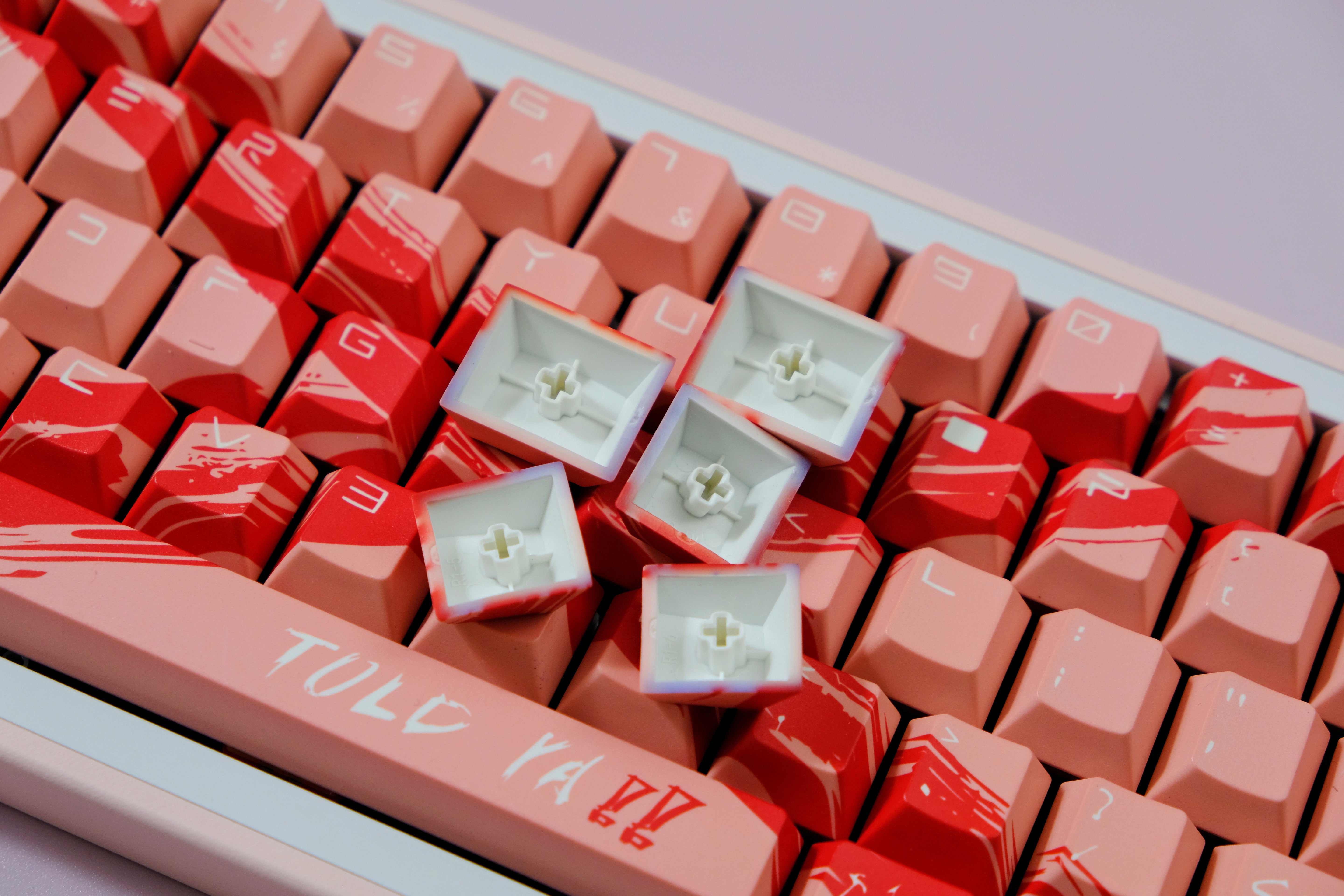 Against invalid Pink keycaps - joorkey
