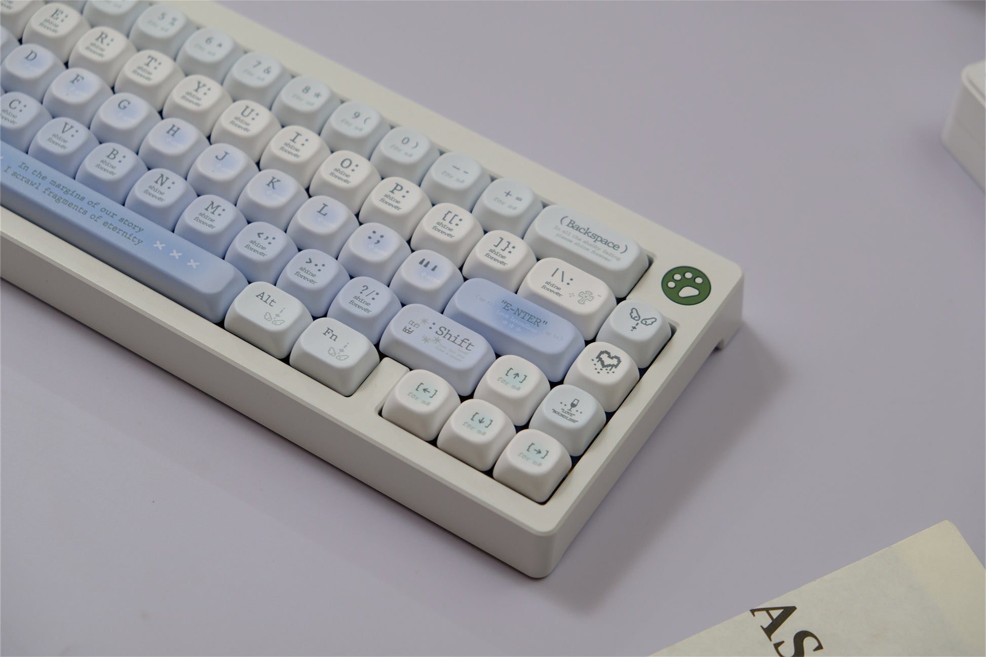 Tipsy Romantic Blue keycaps - joorkey
