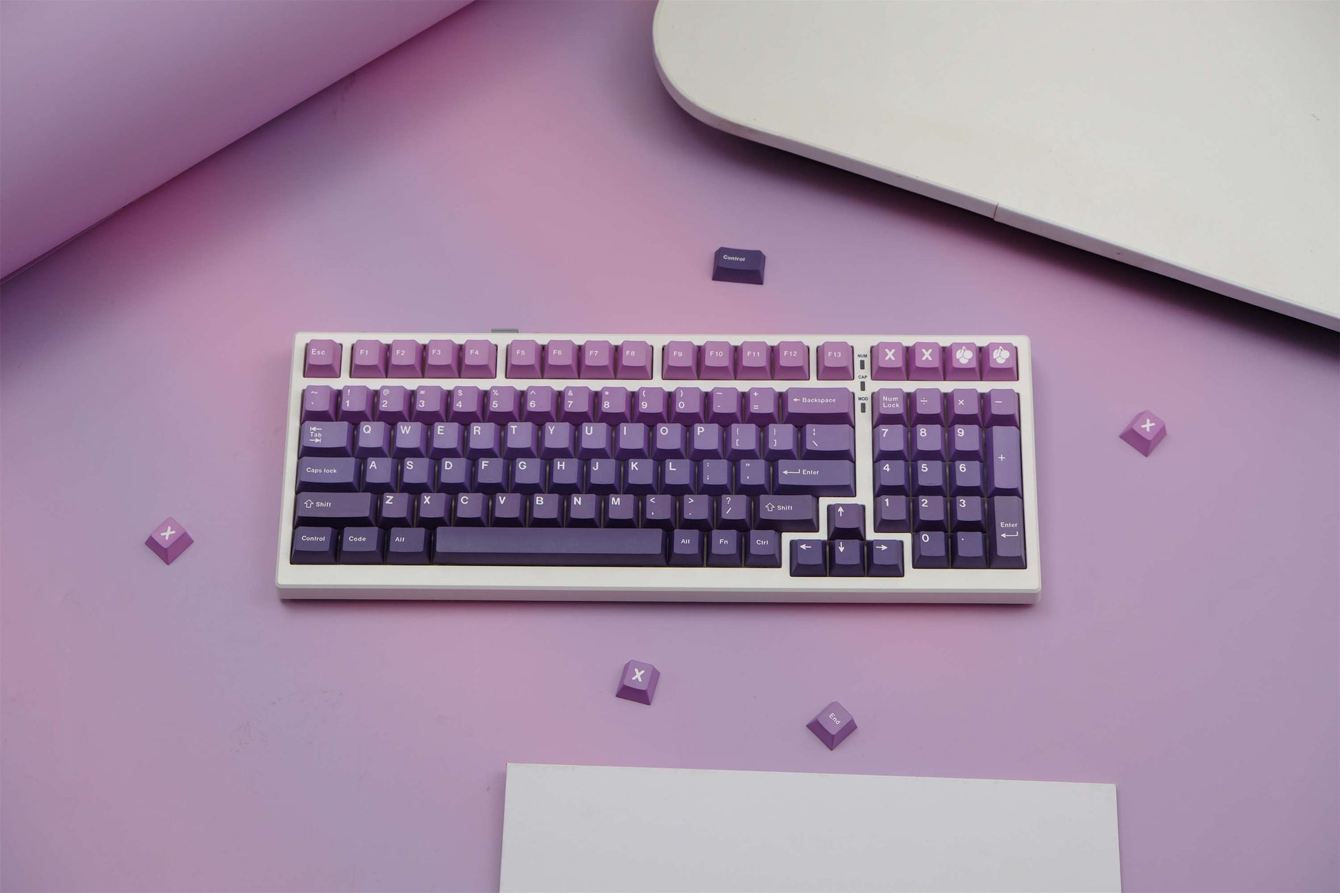 Purple Gradient keycaps - joorkey