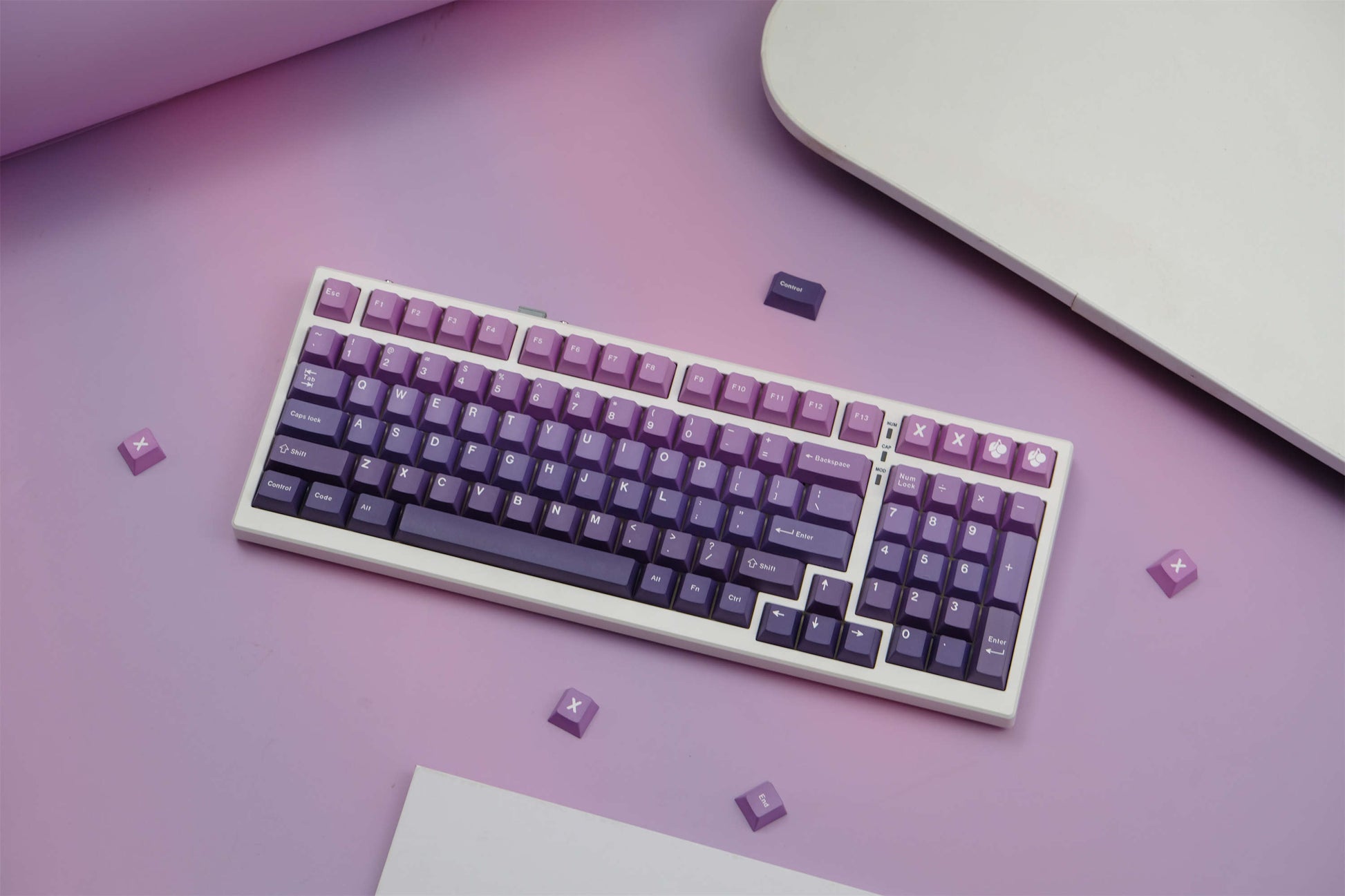 Purple Gradient keycaps - joorkey