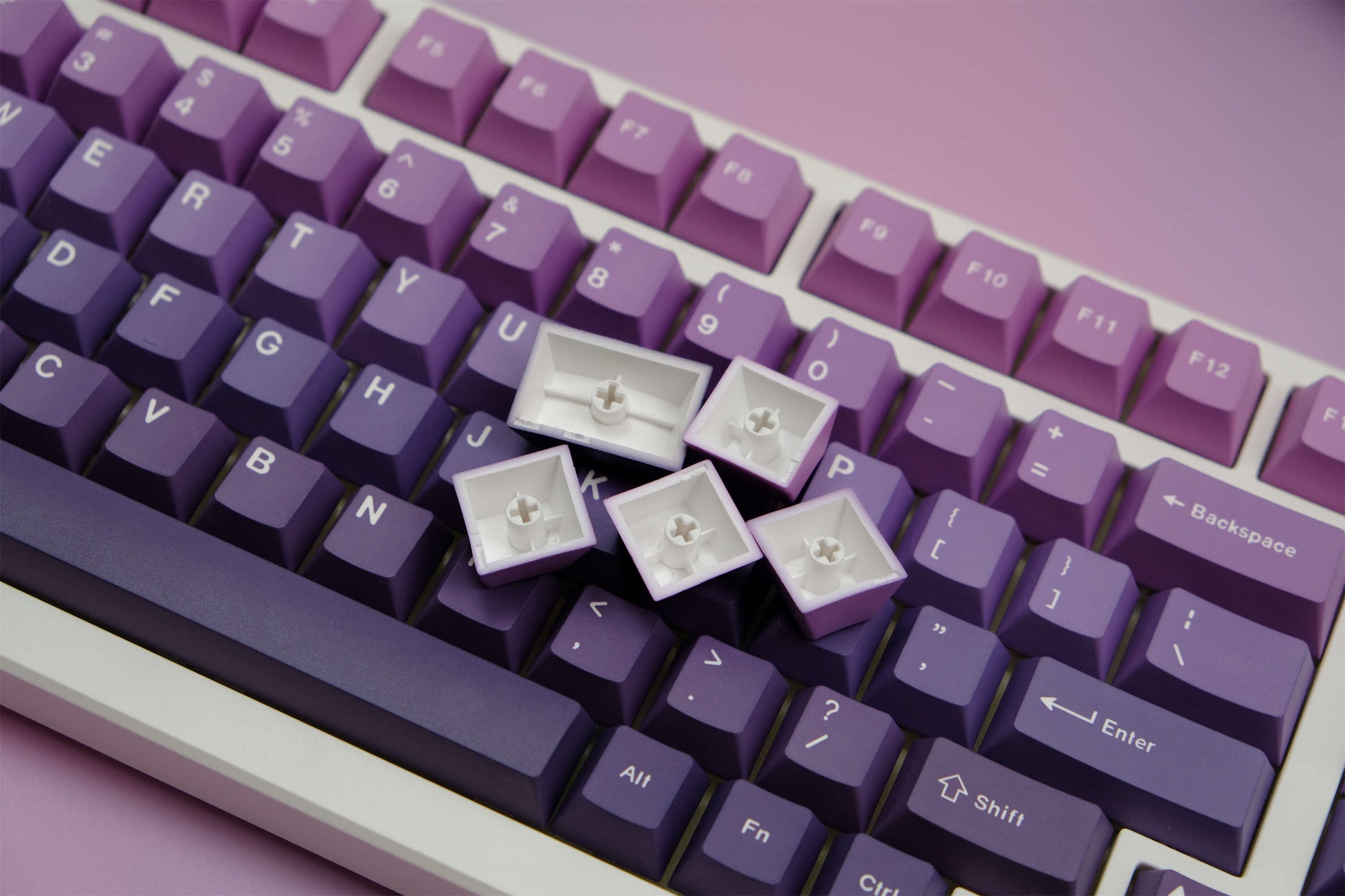 Purple Gradient keycaps - joorkey