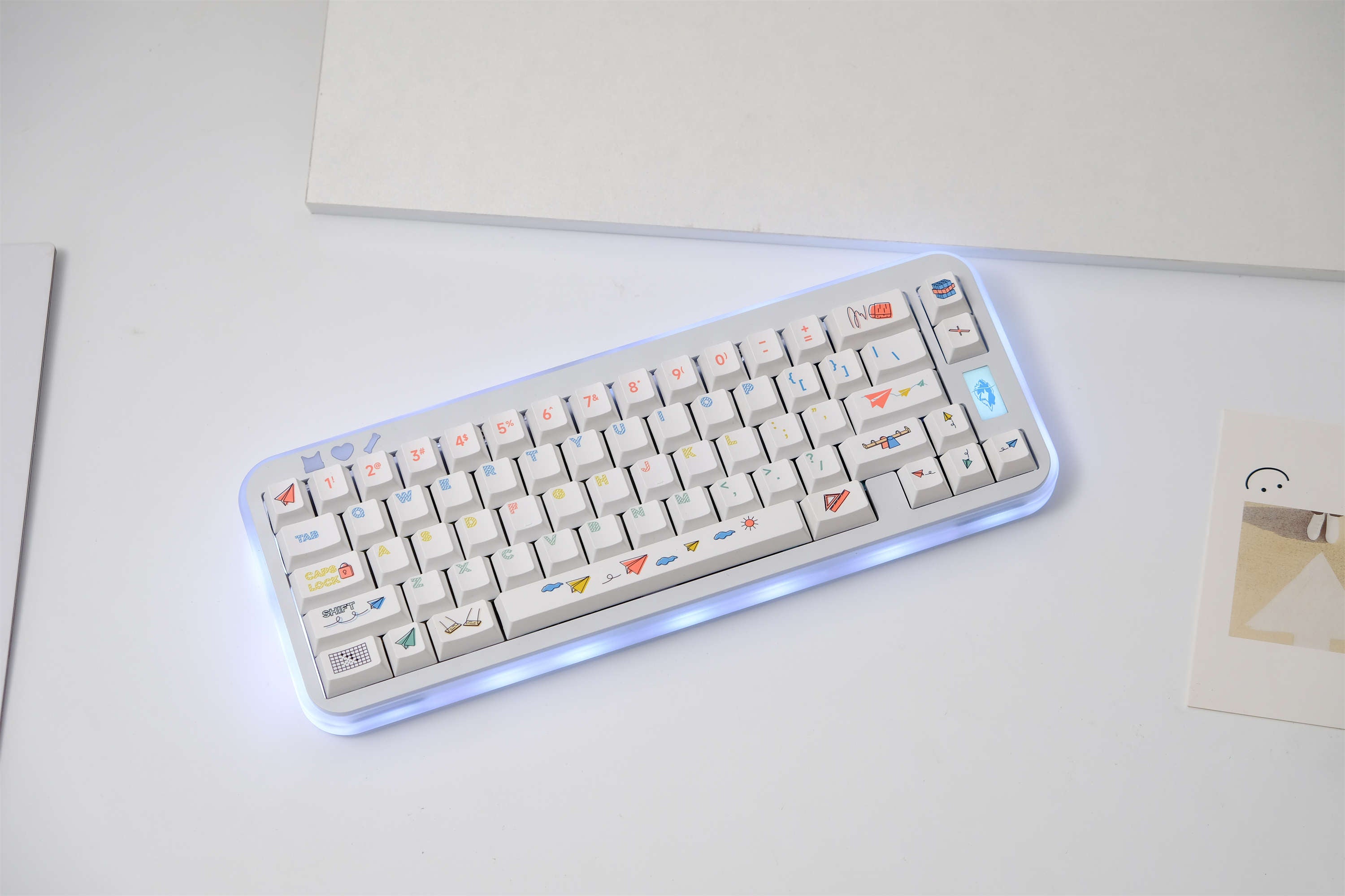 Paper Plane keycaps - joorkey