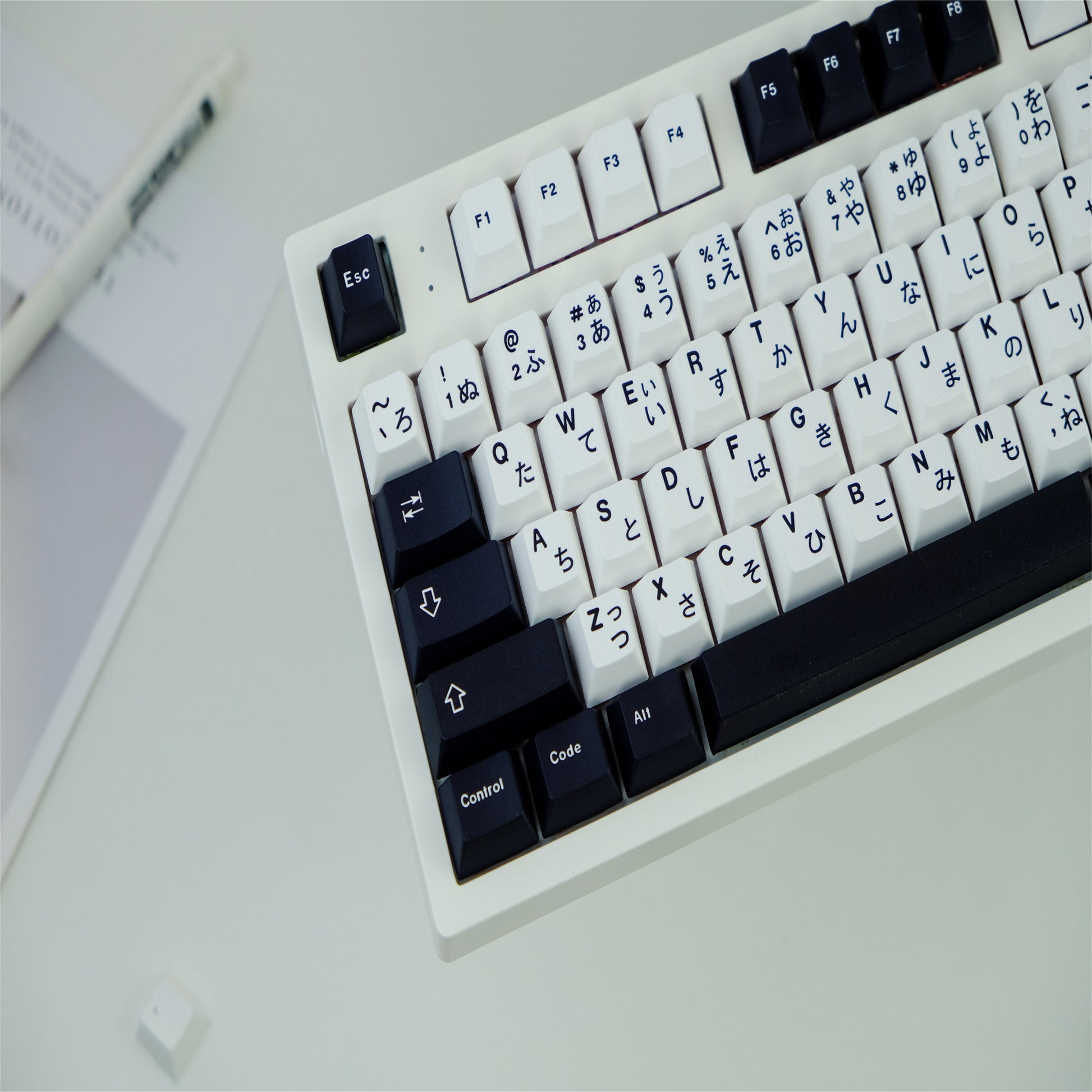 WOB Black White keycaps - joorkey