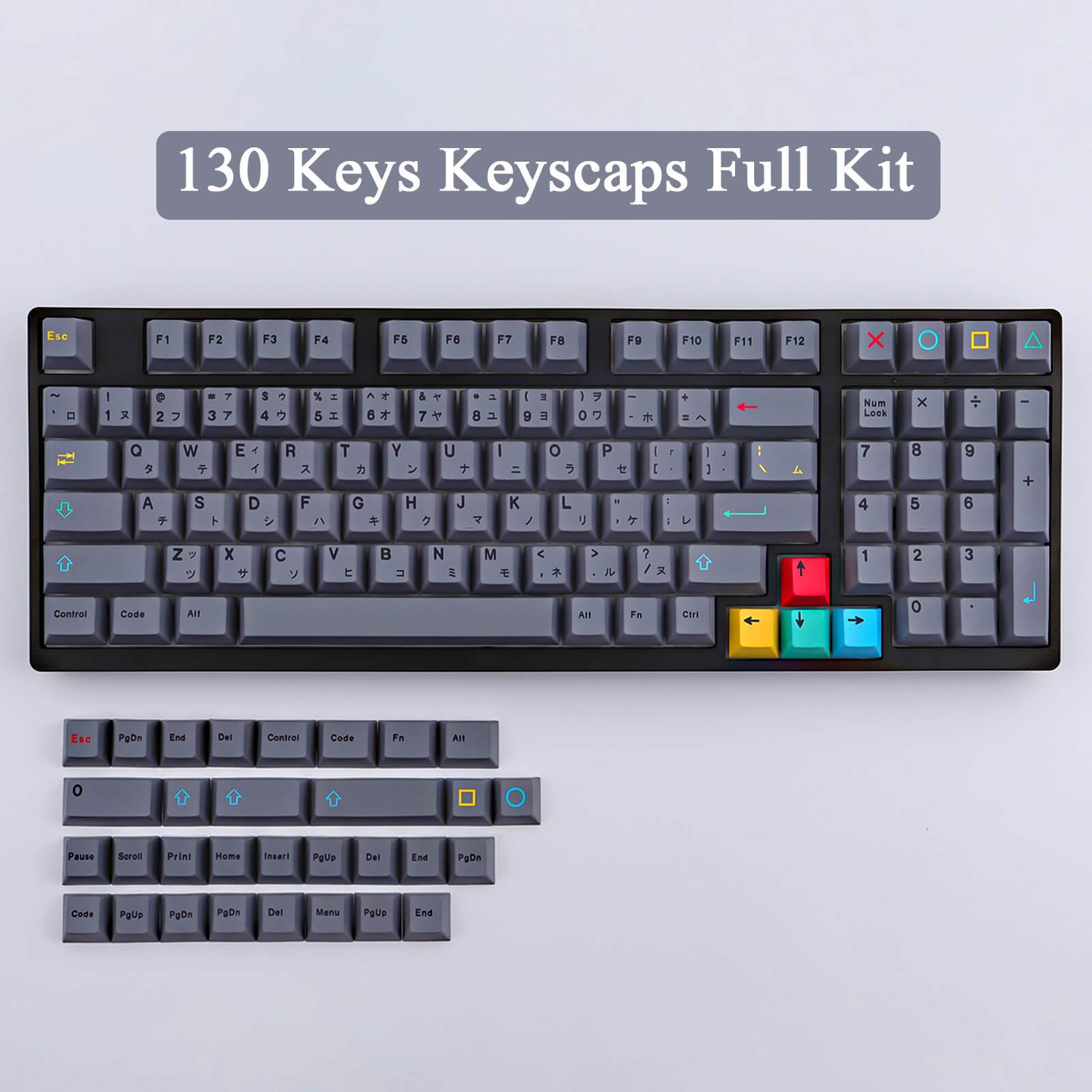 129 keys 8001 Theme Keycaps - joorkey