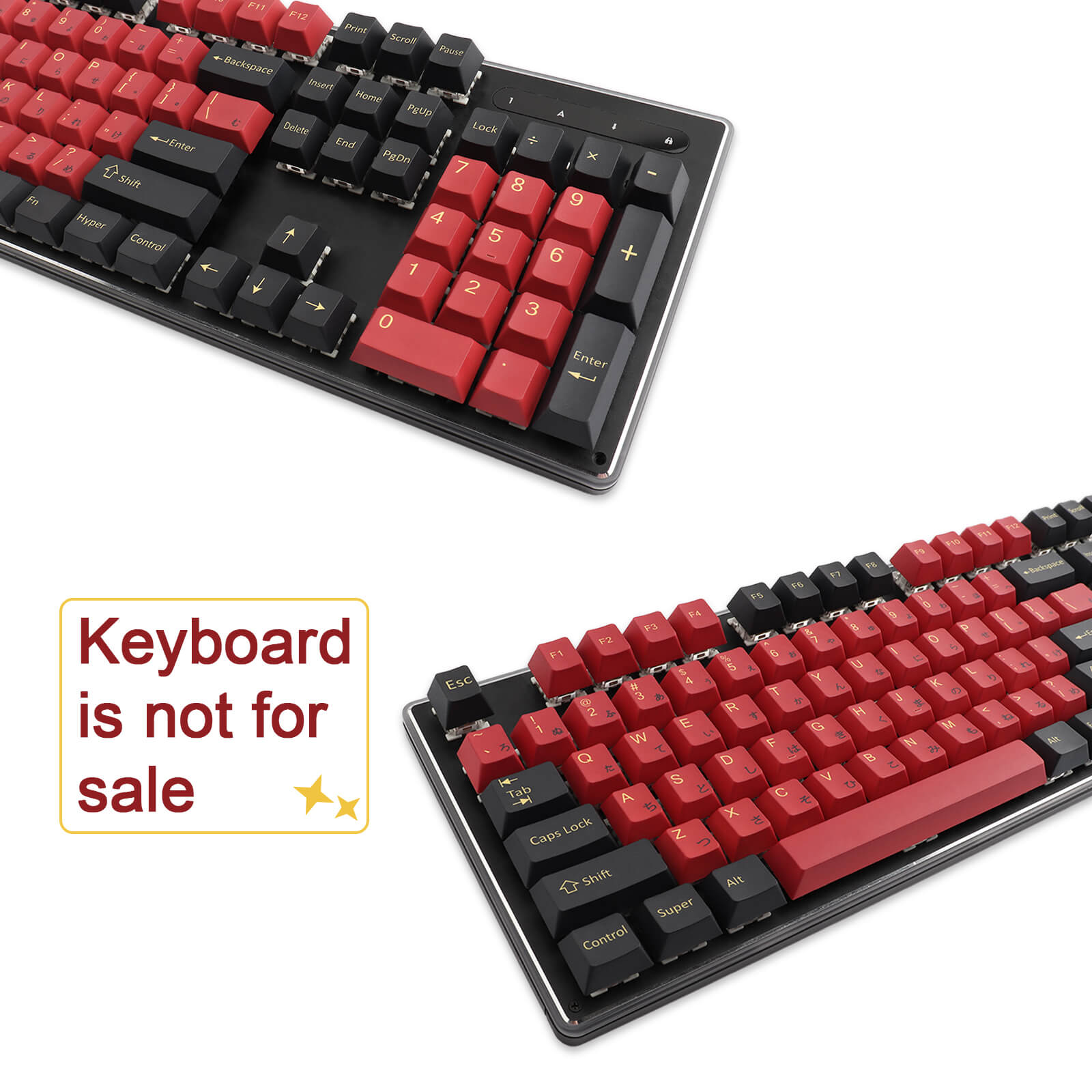 Red Samurai Keycaps Set - joorkey