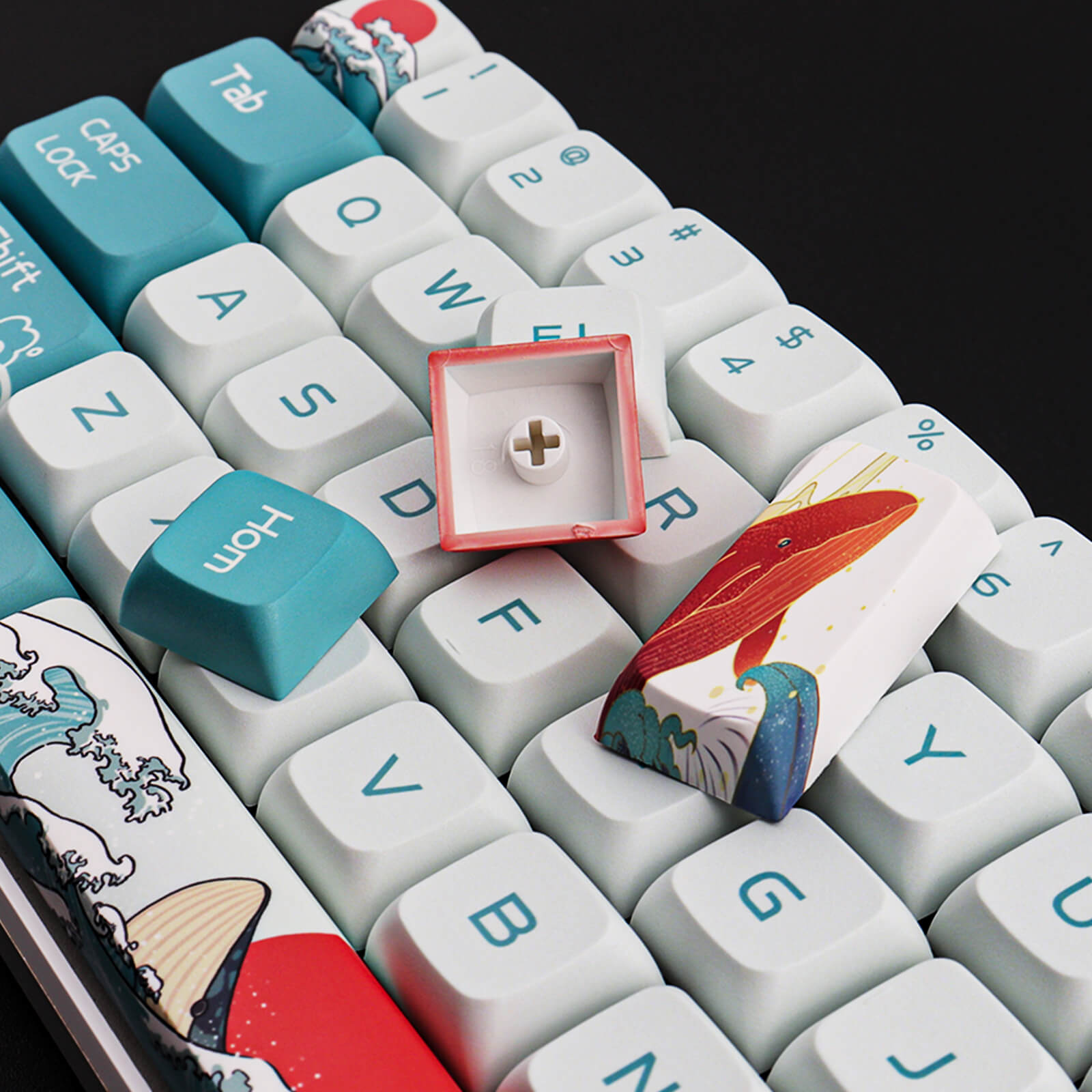 Ukiyo-e Coral Sea Keycap - joorkey