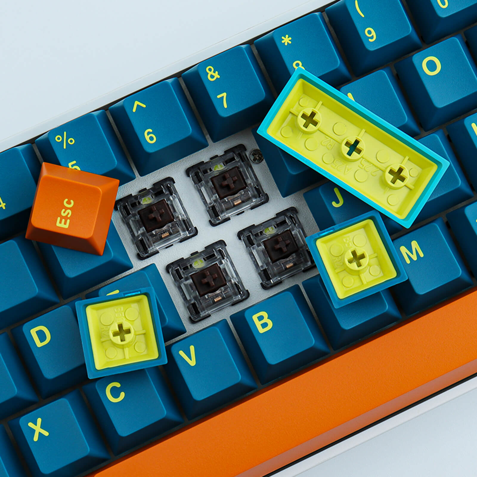 Double shot ABS Aero Keycaps Set - joorkey
