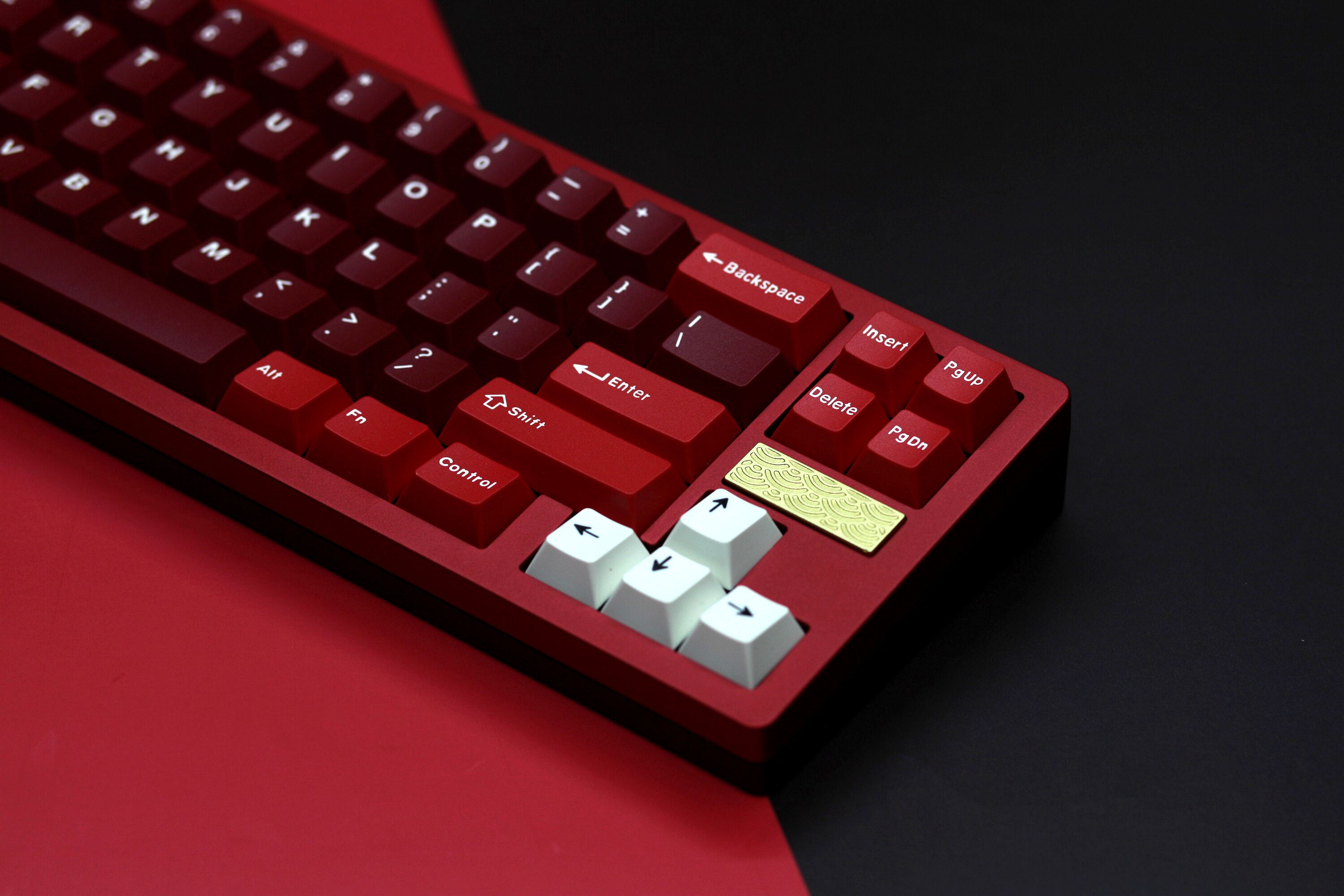 171 key ABS Double Shot Jamon/Royal Alpha Typewriter Keycaps - joorkey