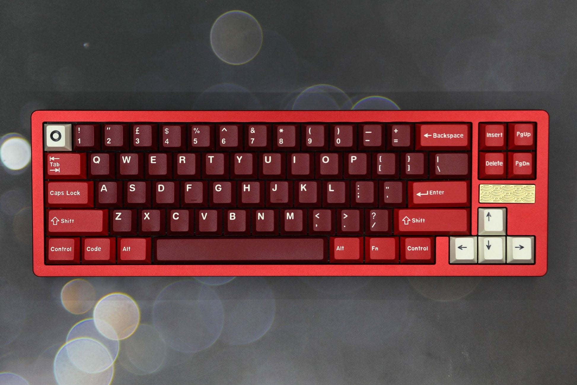 171 key ABS Double Shot Jamon/Royal Alpha Typewriter Keycaps - joorkey