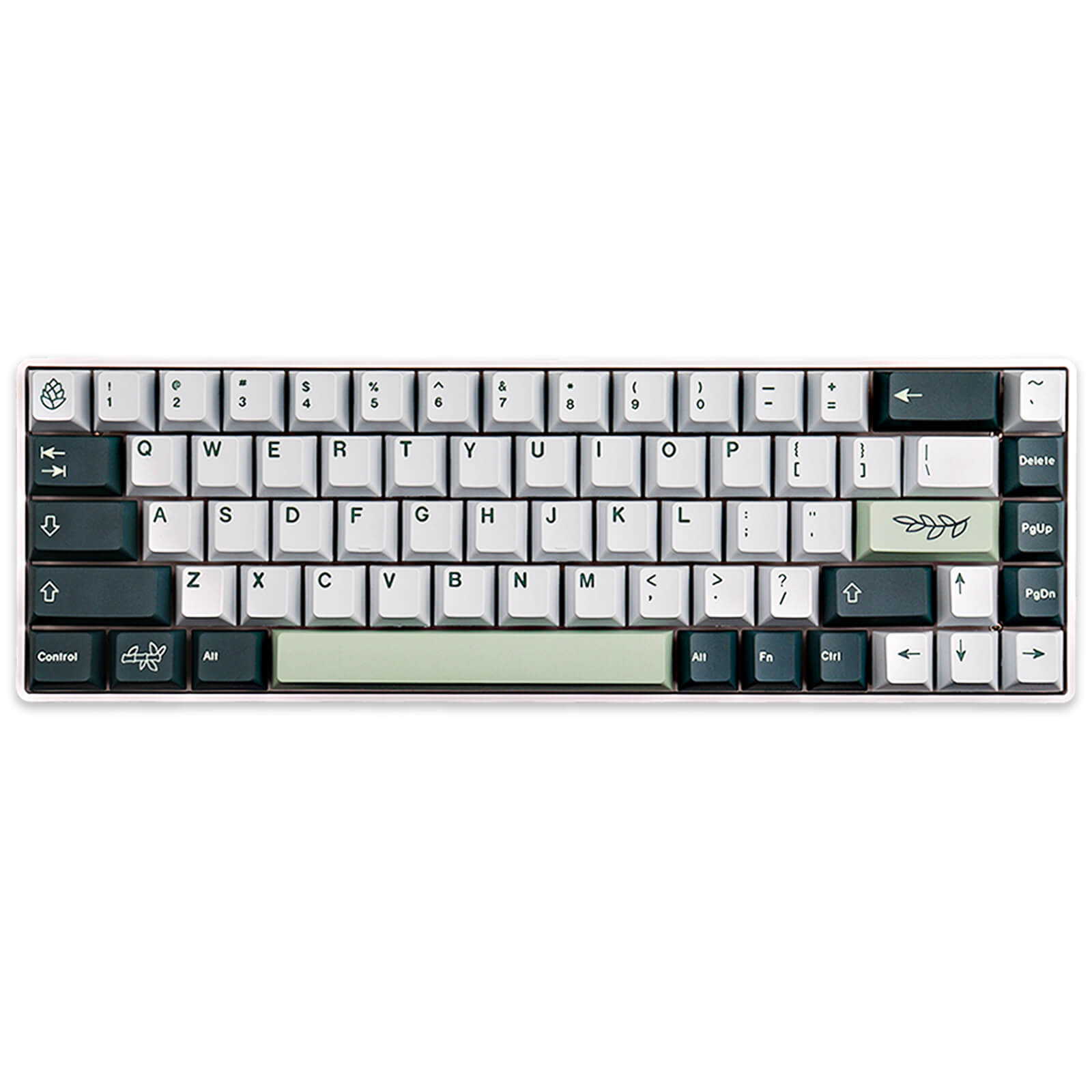 Botanical(Grass green) Keycaps Set - joorkey
