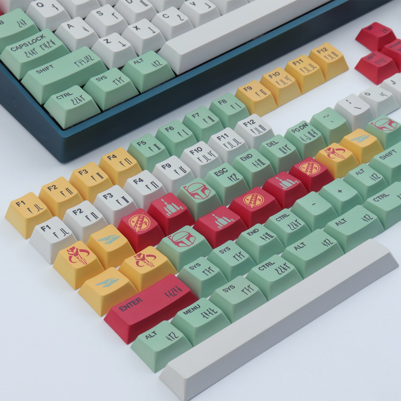 Boba Fett Star Wars keycaps - joorkey