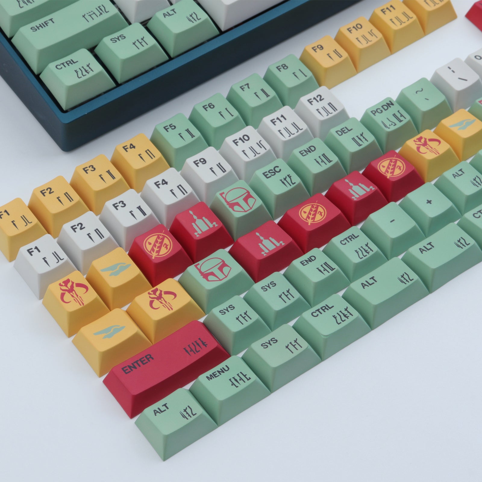 Boba Fett Star Wars keycaps - joorkey