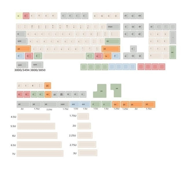 PBT SA Keycaps - joorkey