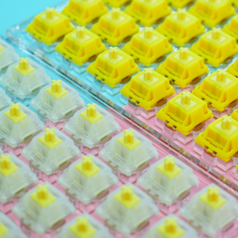 GATERON CAP Yellow Golden Switch - joorkey