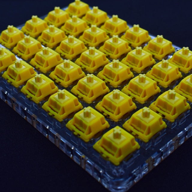 GATERON CAP Yellow Golden Switch - joorkey
