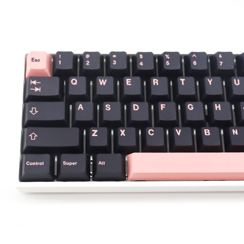 Black Pink Keycaps - joorkey