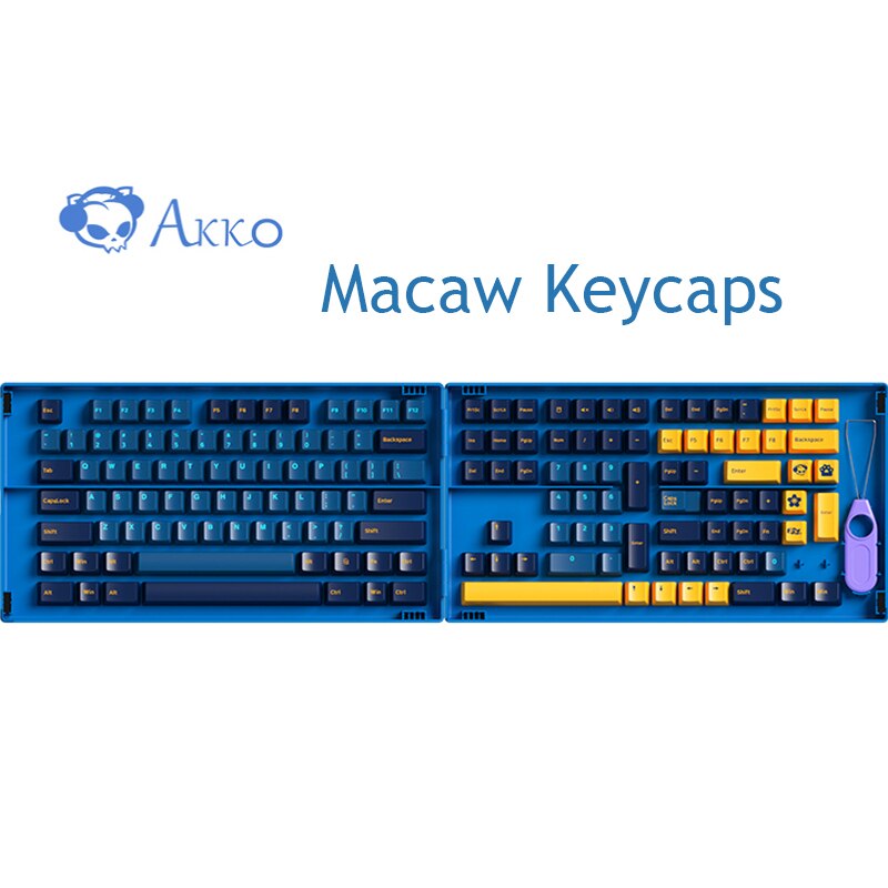 Akko Macaw Keycaps Set - joorkey