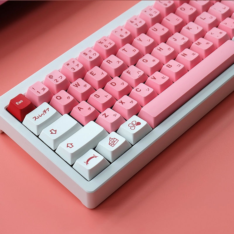 Honey Pink Keycaps Set - joorkey
