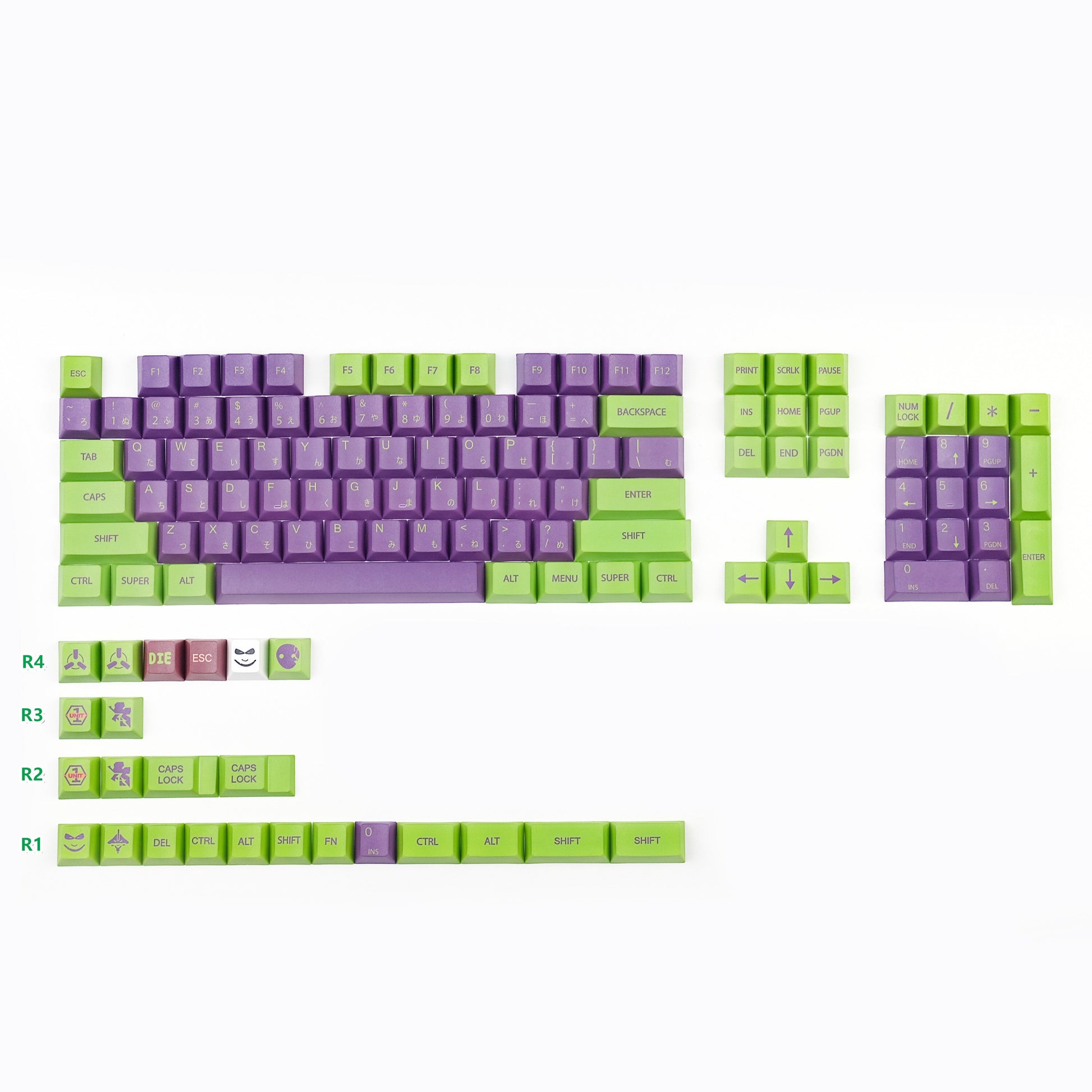 EV-01 Keycaps Set - joorkey