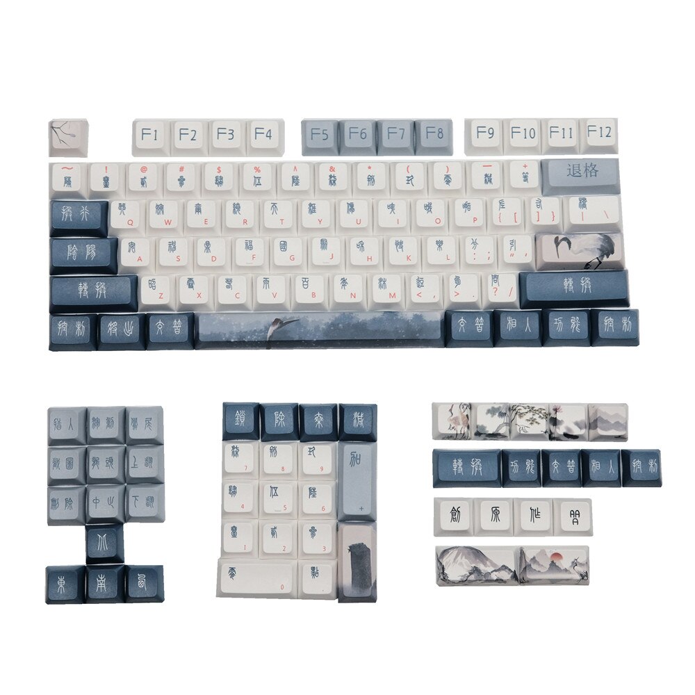 DSA Profile  Red-Crowned Crane Keycaps - joorkey