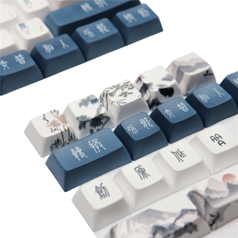 DSA Profile  Red-Crowned Crane Keycaps - joorkey
