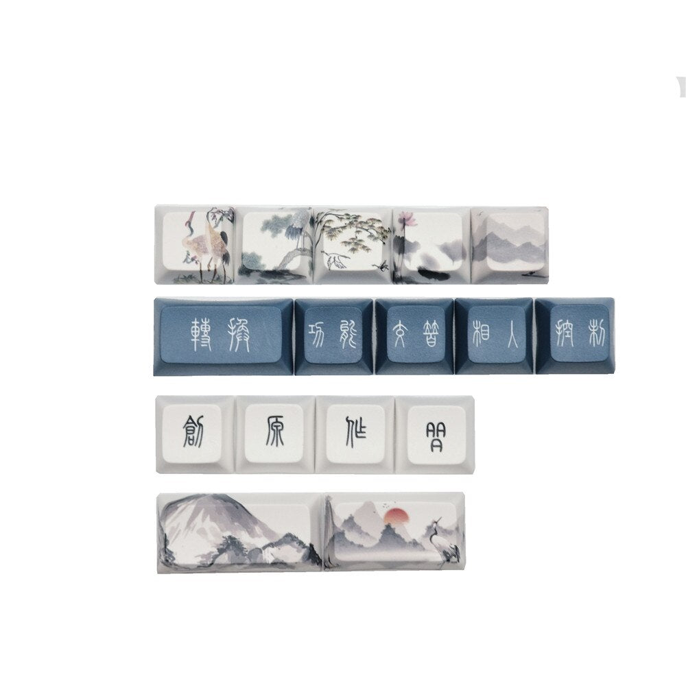 DSA Profile  Red-Crowned Crane Keycaps - joorkey