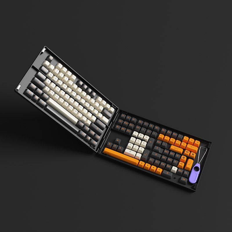 Akko Carbon Retro Keycaps - joorkey
