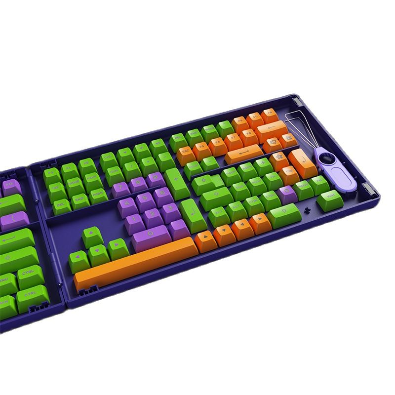 Akko EVA-01 Theme Keycaps - joorkey