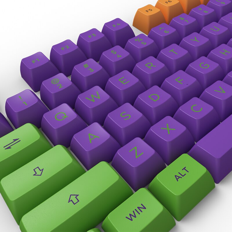 Akko EVA-01 Theme Keycaps - joorkey