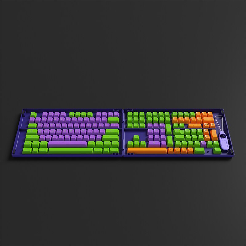 Akko EVA-01 Theme Keycaps - joorkey